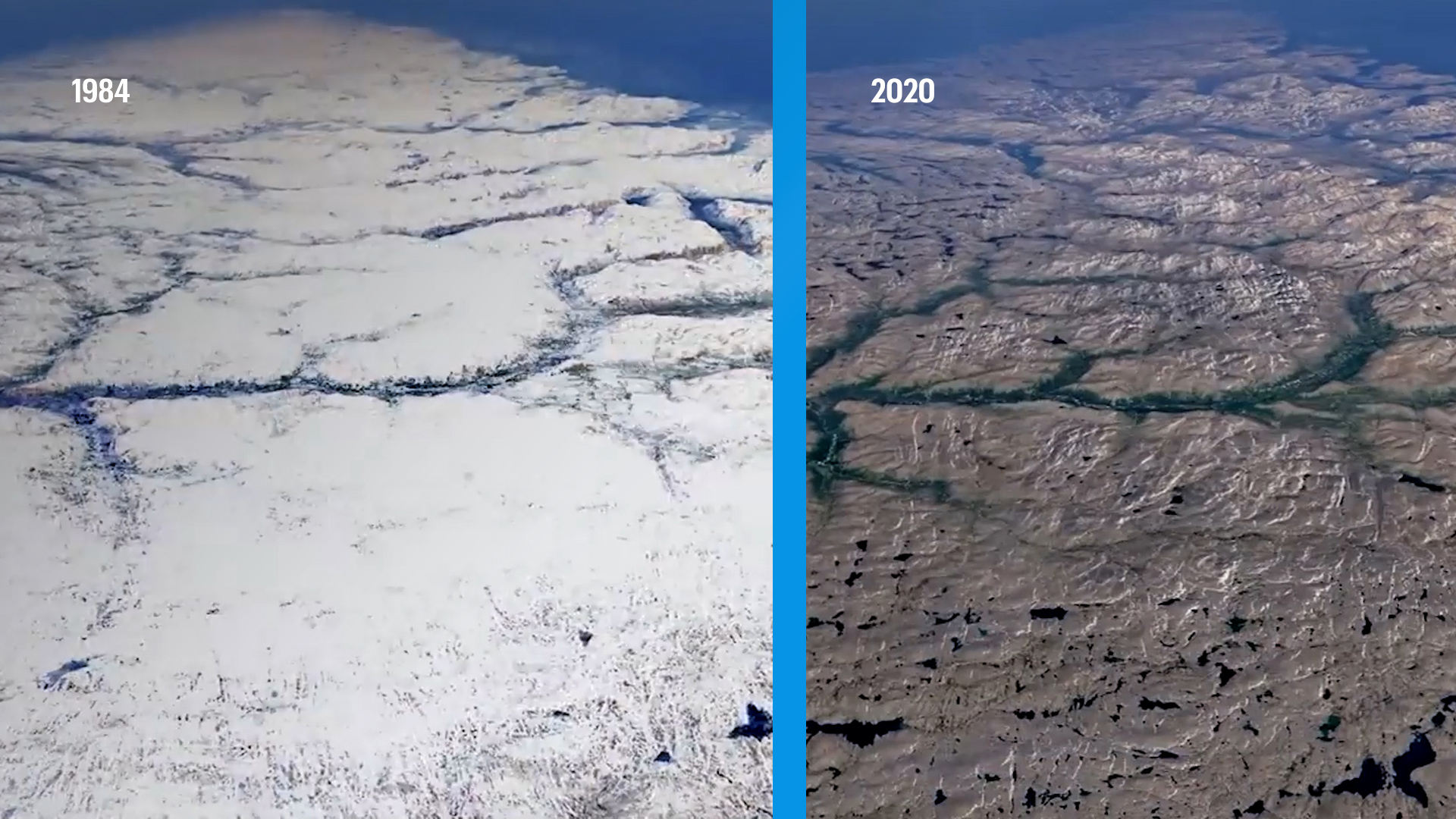 Video Le Rechauffement Climatique Mis En Image Par Timelapse Le Nouvel Outil De Google Earth Le Parisien