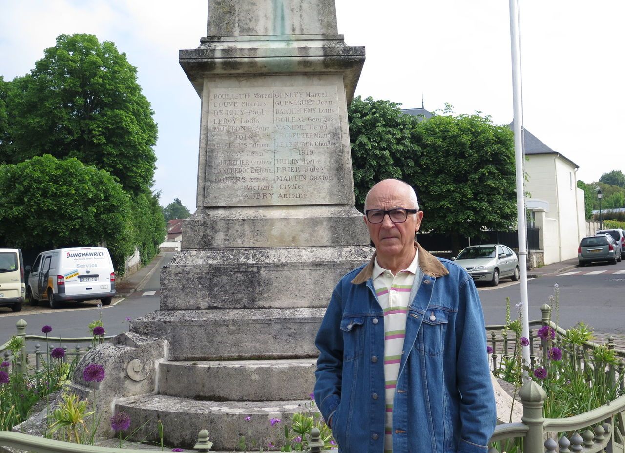 <b>Marines, ce vendredi.</b> Pierre Lemoine participera ce dimanche aux commémorations du centenaire de la bataille de Verdun. Ce féru de mémoire lira un texte évoquant son grand-père, Pierre, blessé lors de la bataille en 1916 et mort sur le Chemin des Dames en 1917. 