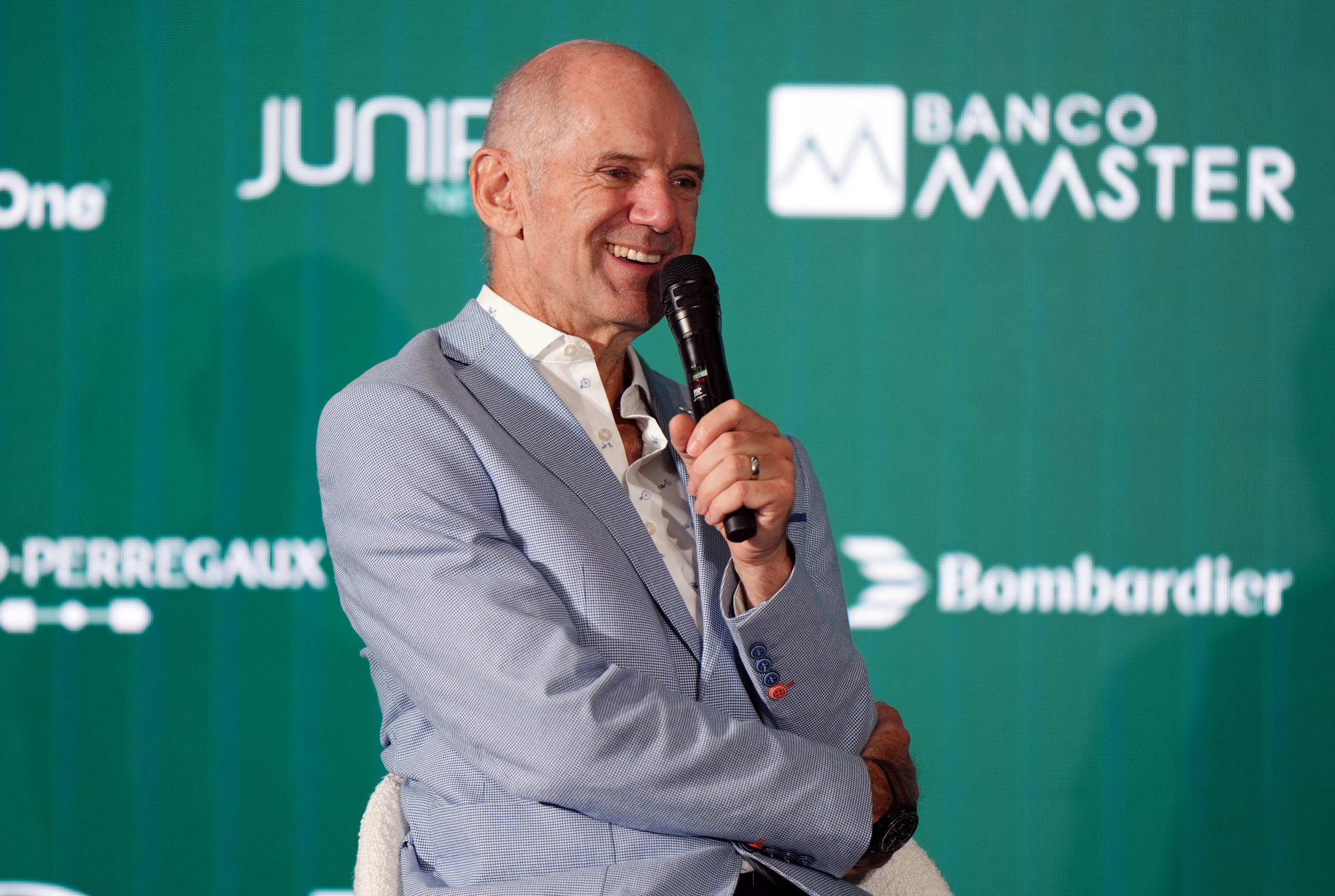 Adrian Newey a été présenté par Aston Martin, quatre mois après son départ de Red Bull. PA Images / Icon Sport