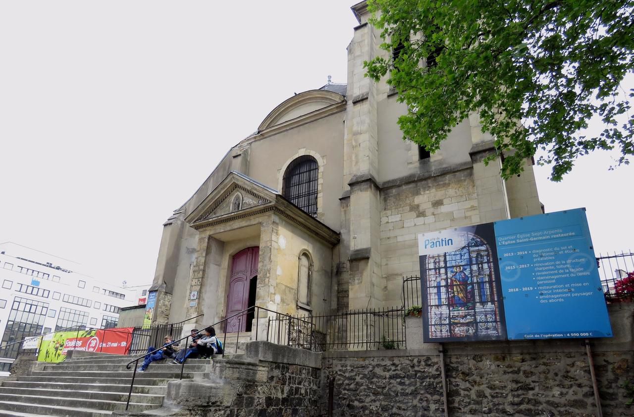 L’église Saint-Germain de Pantin (Seine Saint-Denis), où officiait le curé accusé d'agressions sexuelles. LP/H.H.