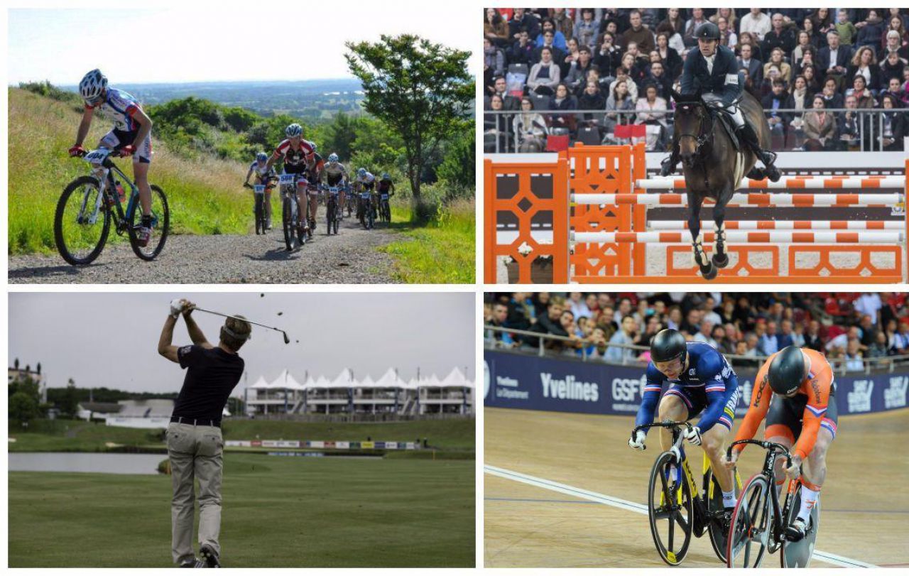 <b></b> Le département accueillera les épreuves de vélo, golf et équitation.  