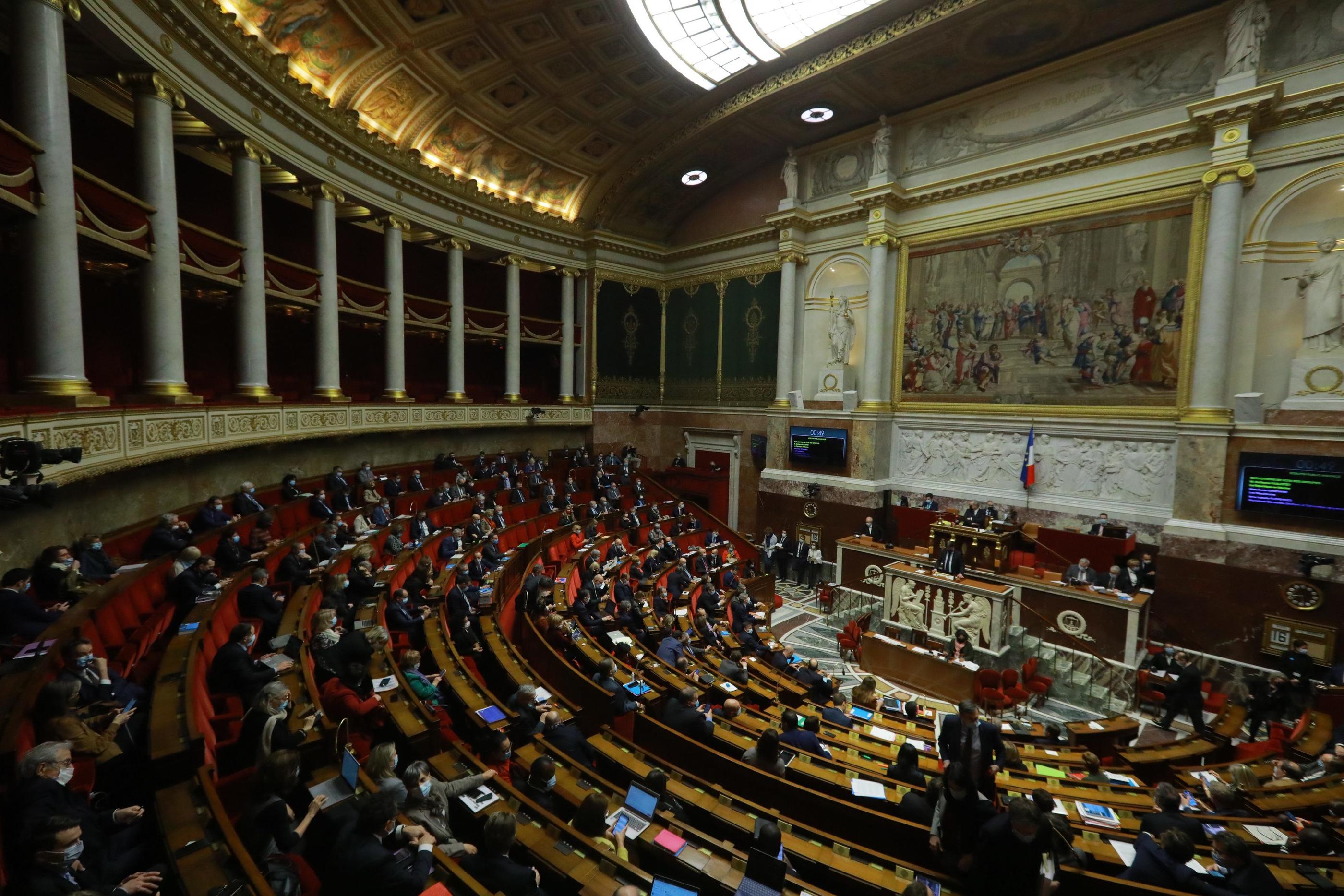 L'Assemblée nationale en août 2021. LP/Philippe Lavieille