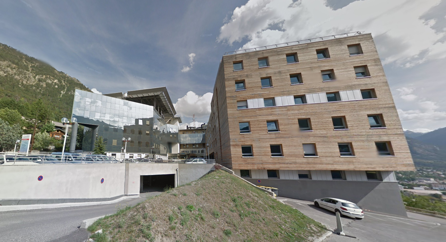 Les malades ont été pris en charge à l'hôpital de Briançon. Capture d'écran/Google Maps
