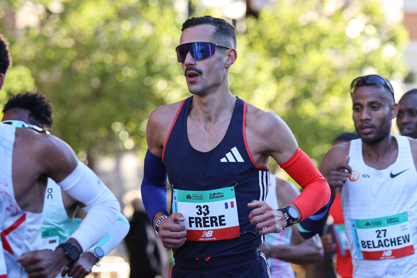 Mehdi Frère a terminé 9e du marathon de Valence et meilleur Français en 2h05′43″. ©STADION-ACTU/STADION ACTU/MAXPPP