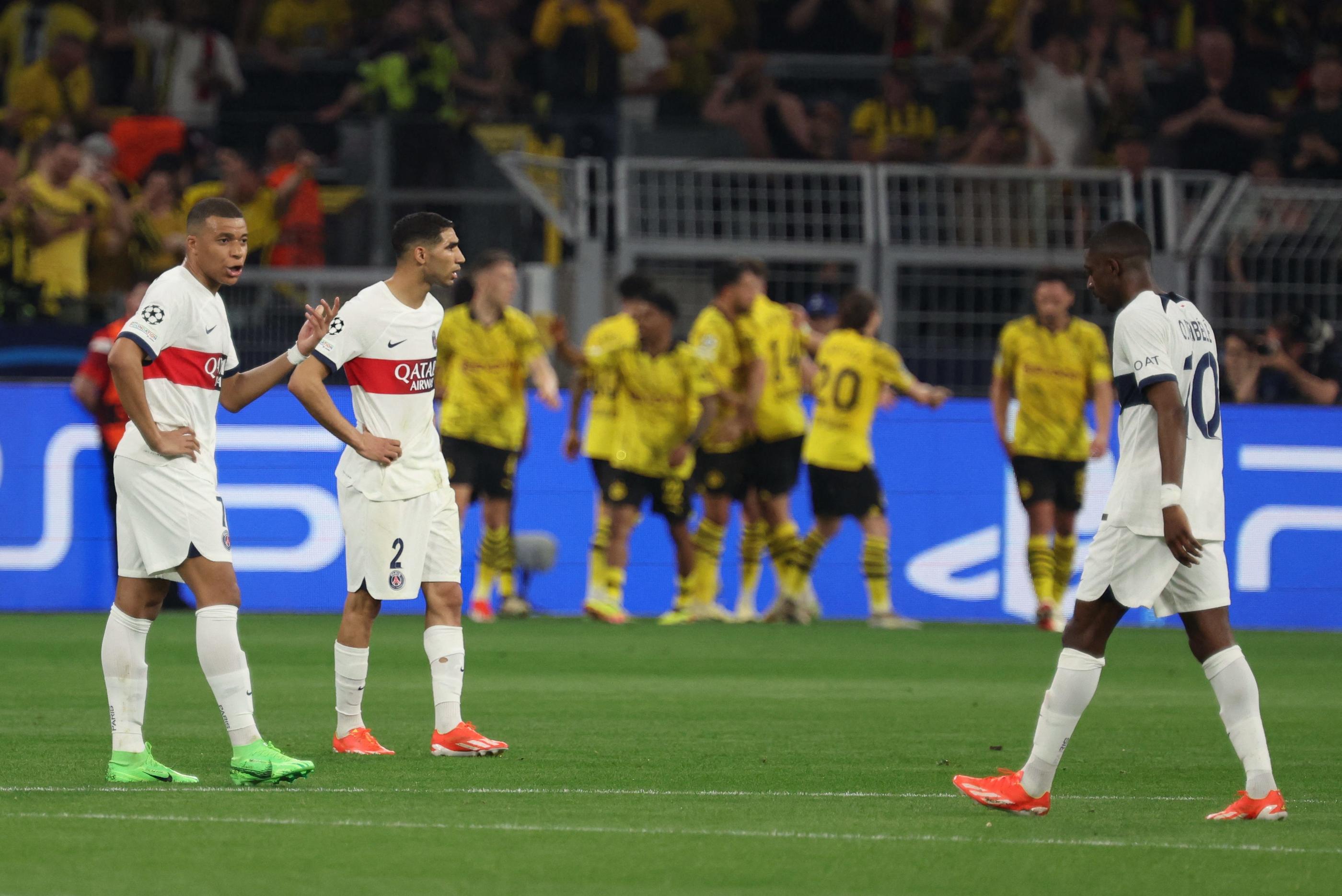 Le PSG de Mbappé, Hakimi et Dembélé a les moyens de faire mieux au match retour contre Dortmund. Et de se qualifier... LP/Arnaud Journois