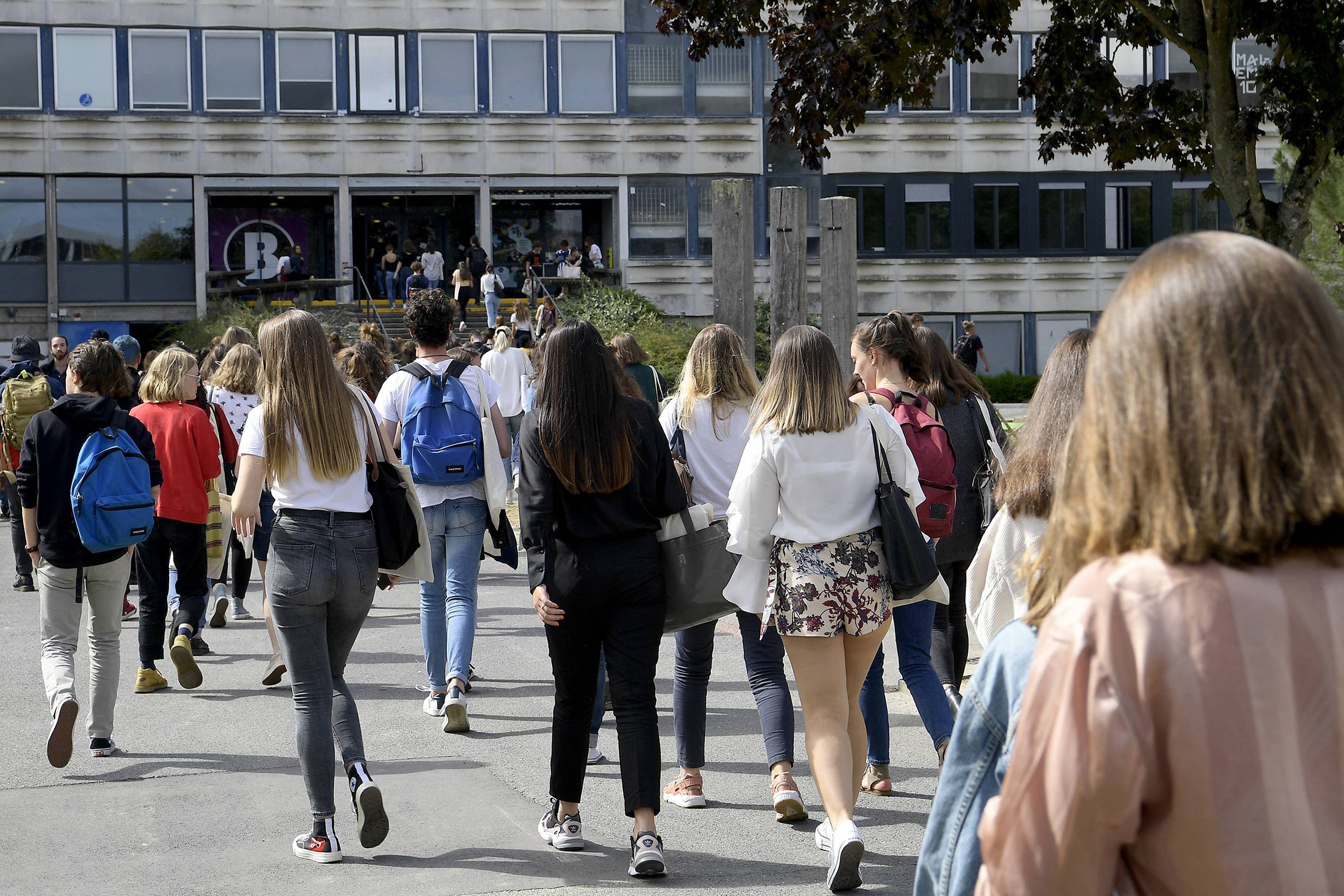 A la rentrée, les étudiants du supérieur doivent justifier du paiement de la CVEC - comme une taxe obligatoire en plus des frais d'inscriptions pour la nouvelle année. ©PHOTOPQR/OUEST FRANCE/Marc OLLIVIER