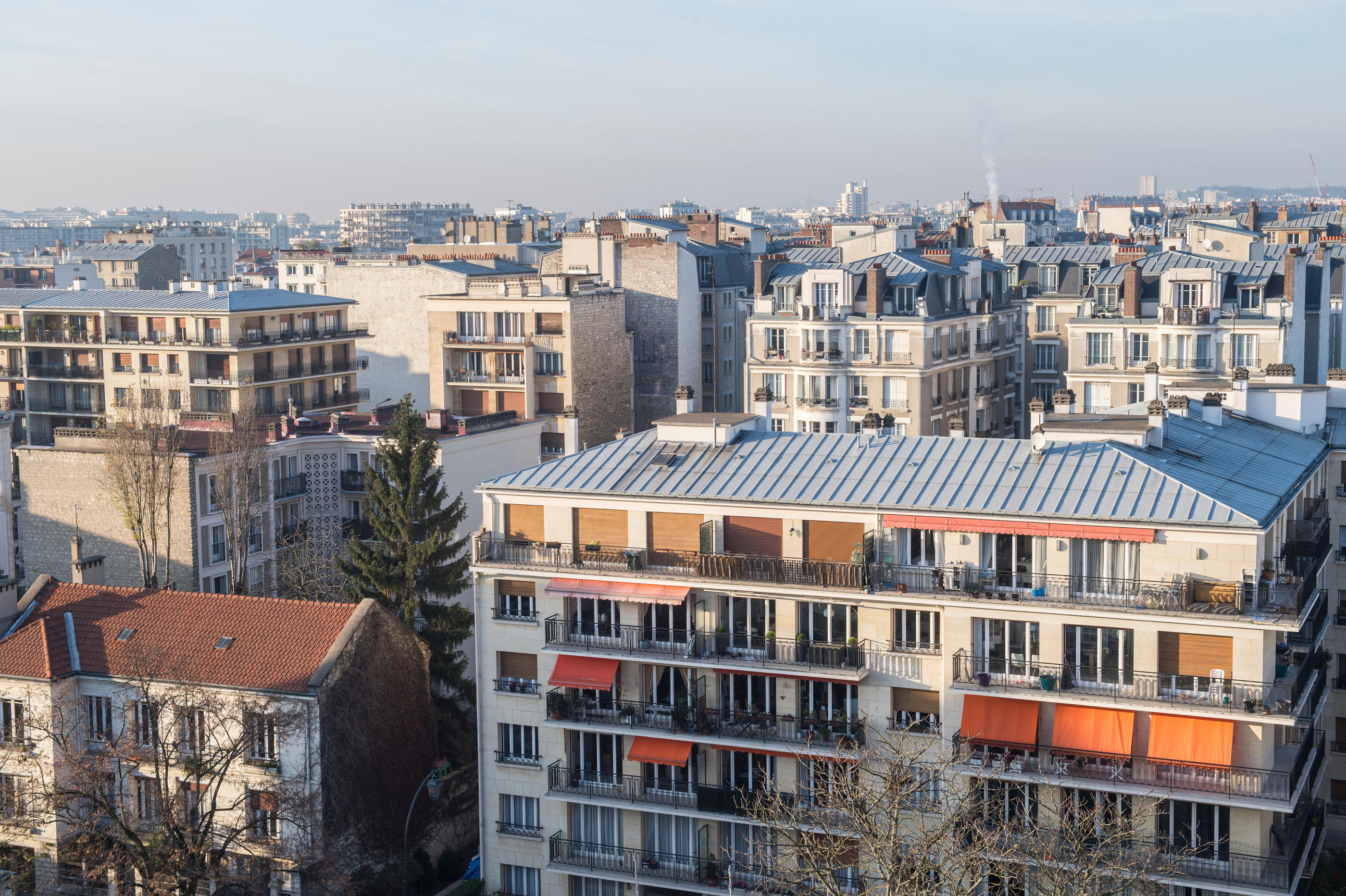 Avec 56% de logements répertoriés F et G, Saint-Mandé, dans le Val-de-Marne, arrive en tête de notre classement. REA/Michael Lumbroso