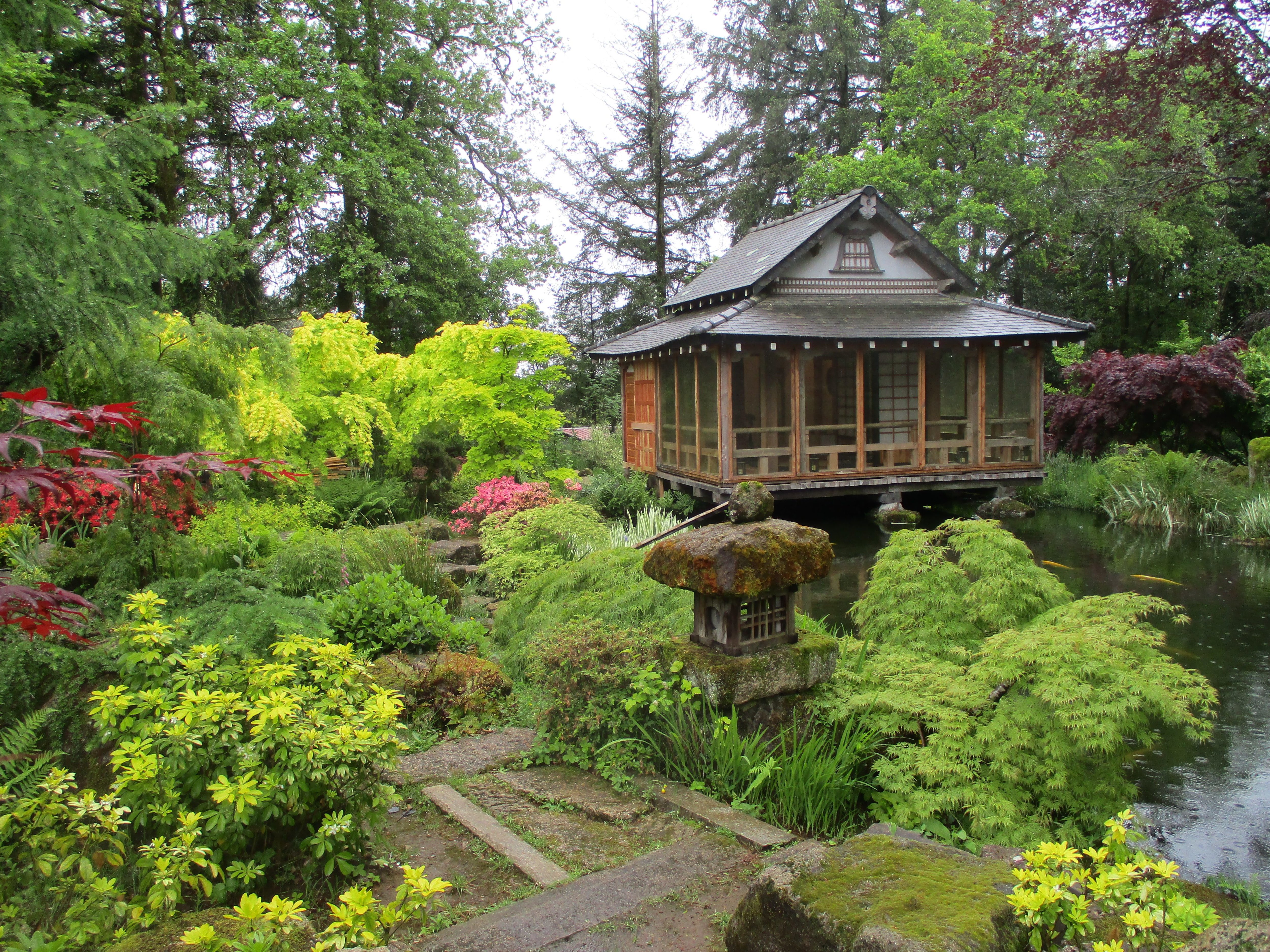 Il aura fallu une vingtaine d'années à Francis Léobon pour créer ce jardin japonais en Haute-Vienne. LP/Antoine Marty
