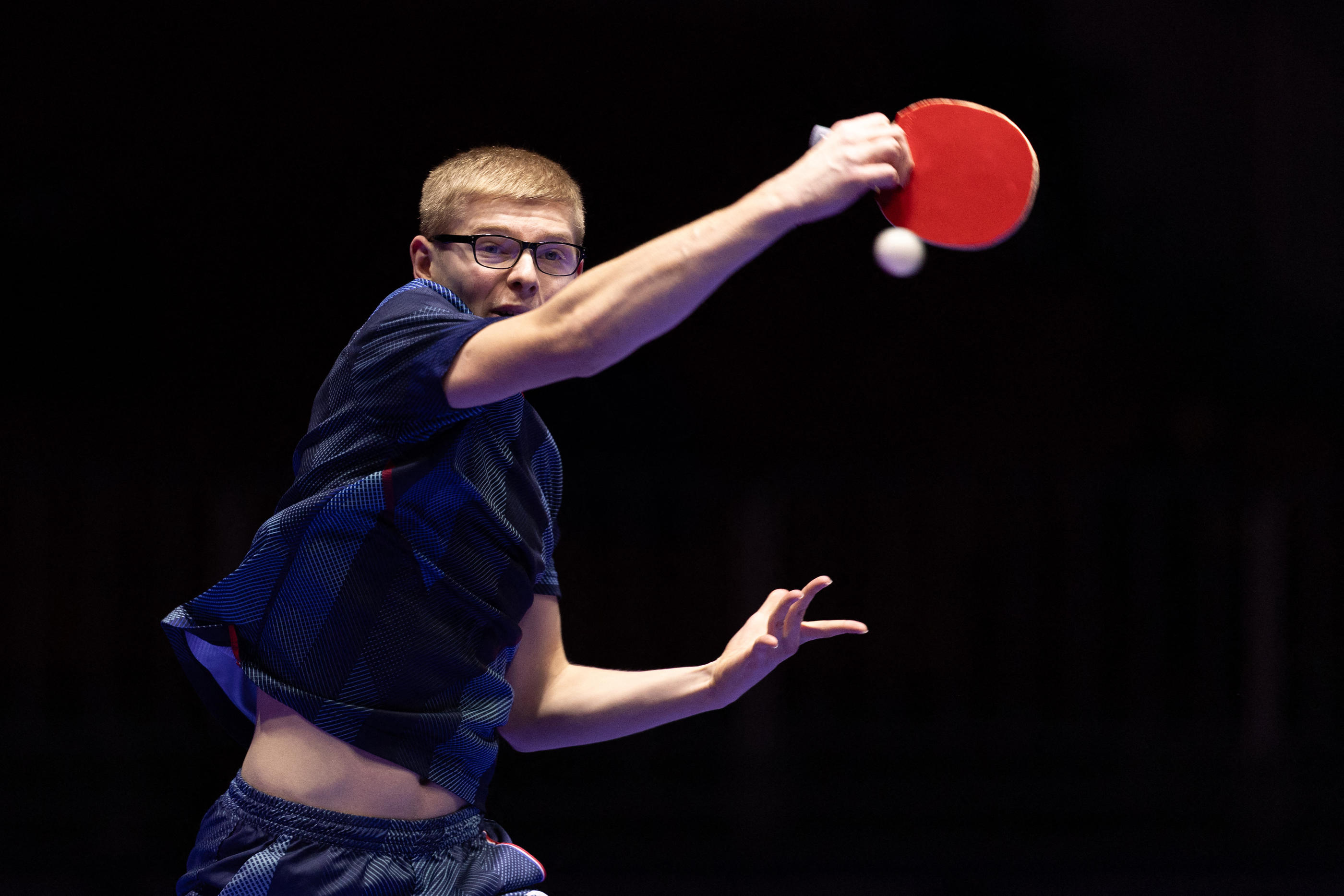 Le Français Félix Lebrun, actuellement numéro six mondial, est le fer de lance des Bleus. Icon Sport