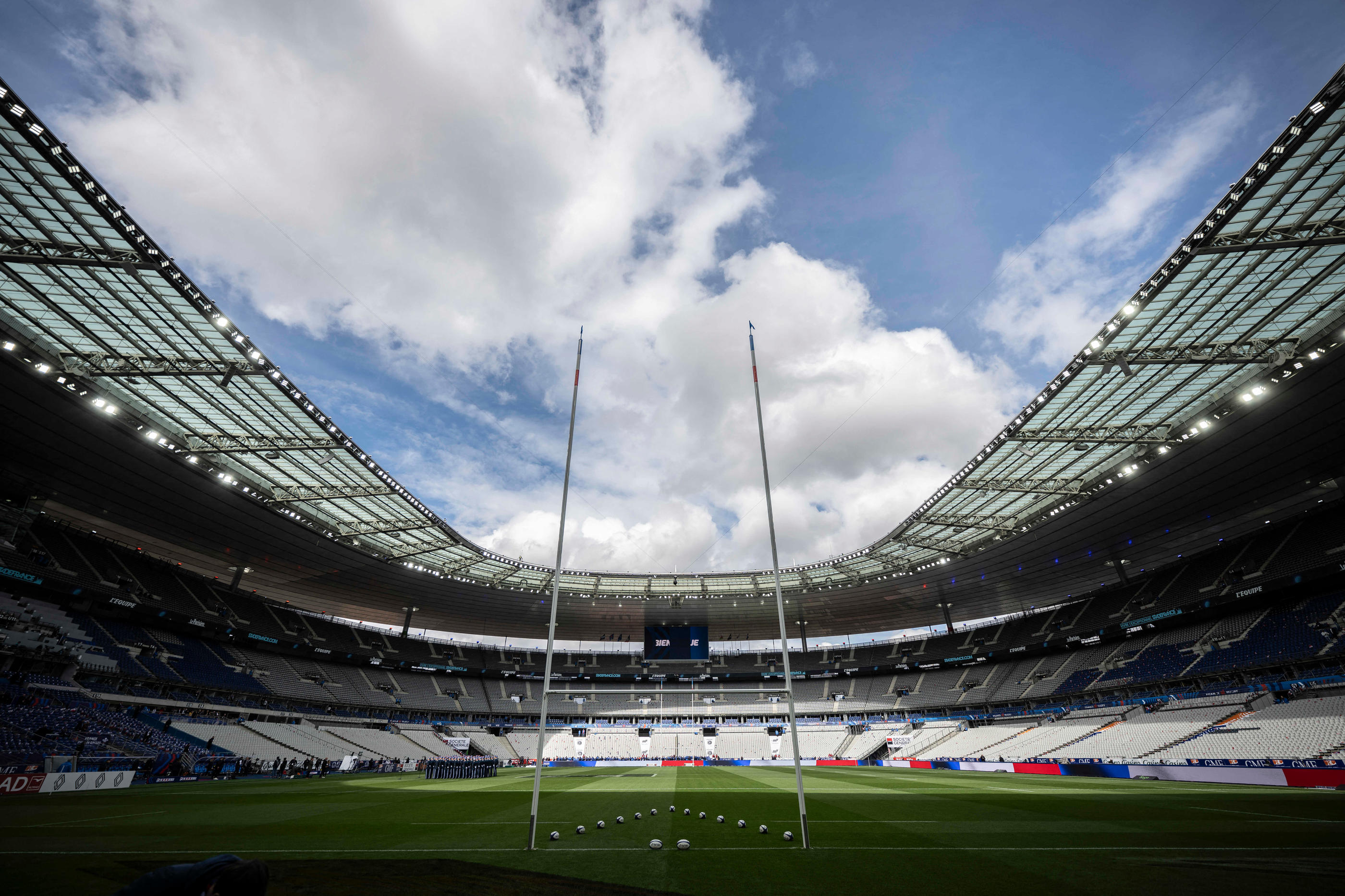 Saint-Denis, archives. Le comité d'organisation de la Coupe du monde de rugby recherche 240 figurants bénévoles pour la cérémonie d'ouverture du 8 septembre 2023. Eliot Blondet/ABACA/Icon Sport