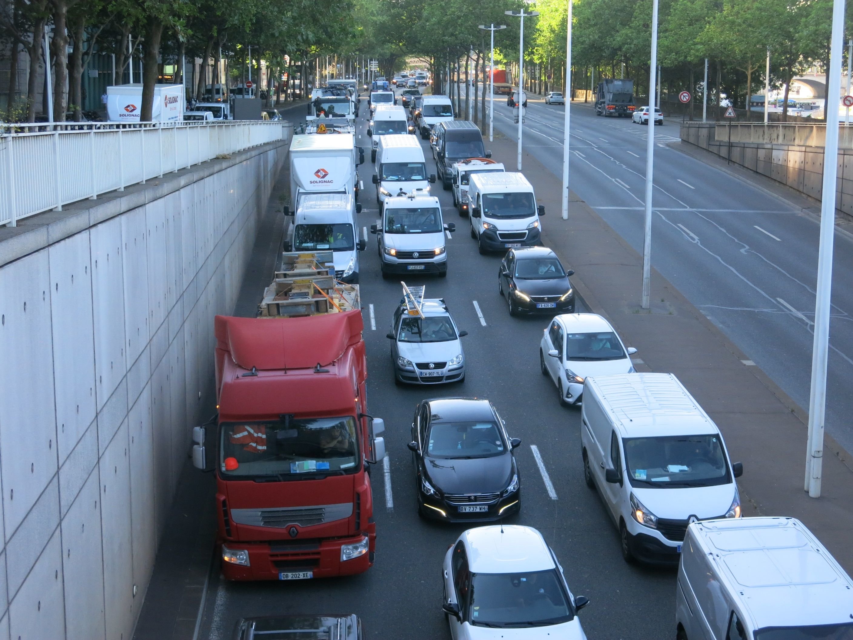 La circulation est particulièrement dense ce mardi matin sur plusieurs grands axes autour de l'Ile-de-France. (Illustration) LP/Benoit Hasse