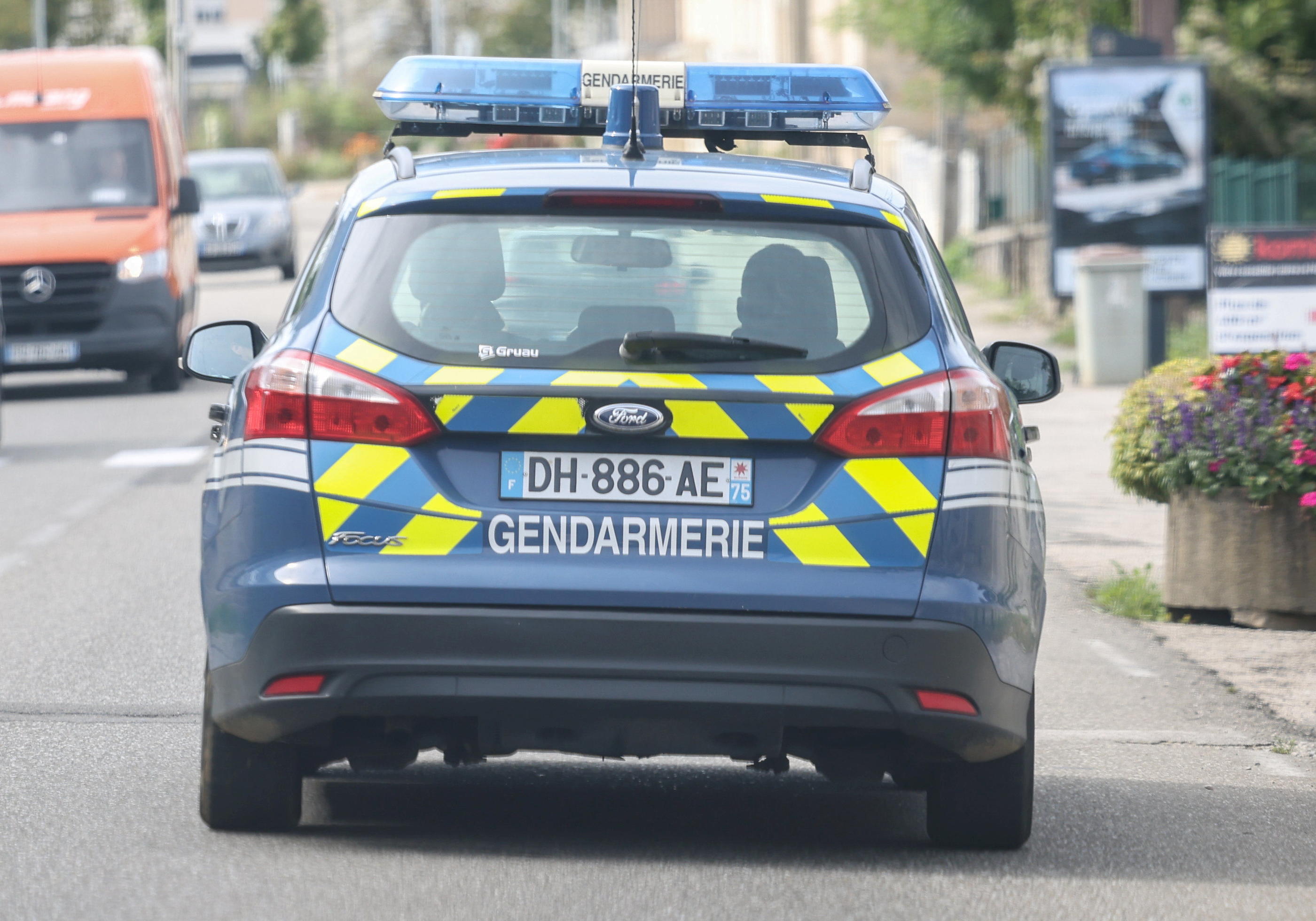 Après que des images d'un accident de voiture de gendarmerie, lundi 18 mars 2024, ont été diffusées sur les réseaux sociaux, une enquête a été ouverte (Illustration). LP/Fred Dugit