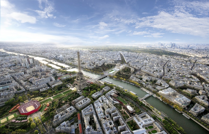 <p>La tour Eiffel et le Champ de Mars accueilleront plusieurs &eacute;preuves des JO 2024.</p>