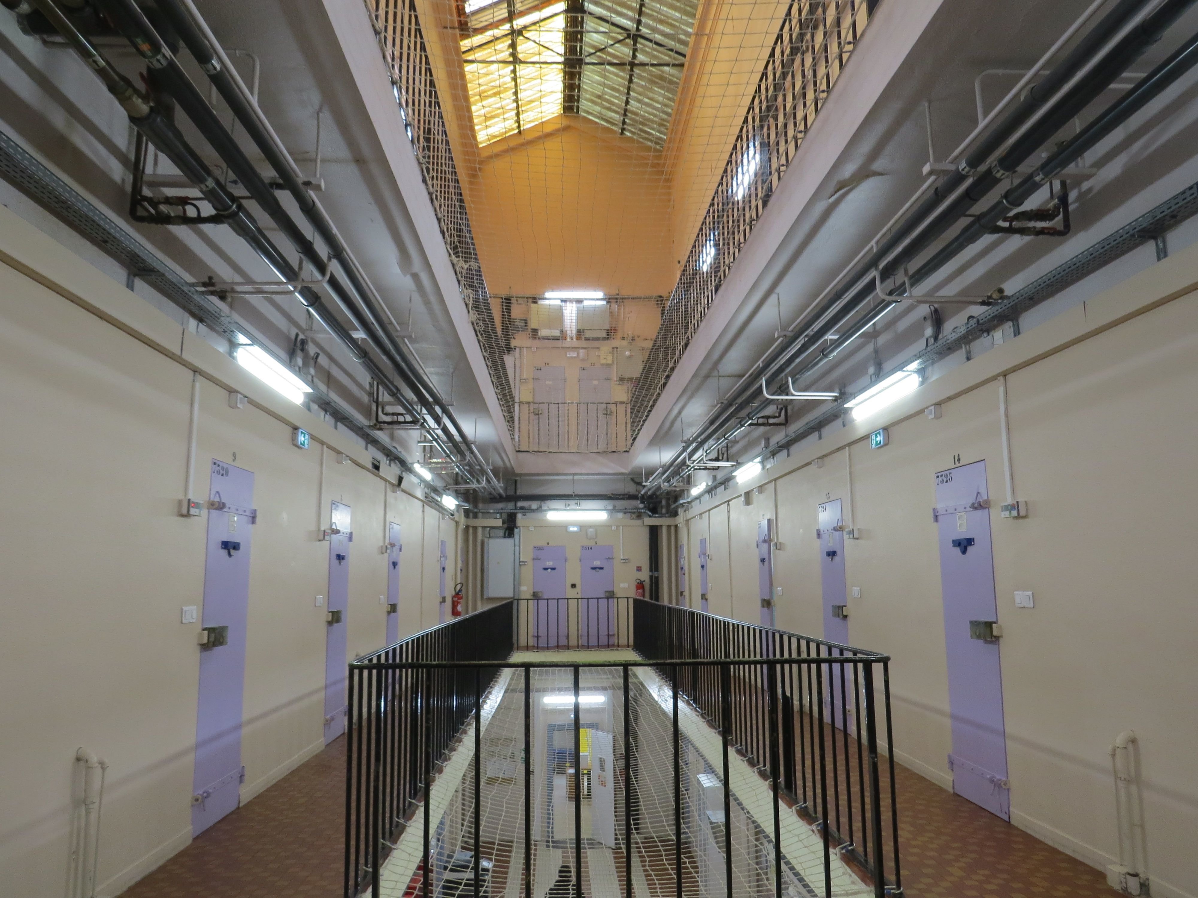 Versailles (Yvelines), le 8 mars 2024. Avec un taux d’occupation de 94 %, la Maison d'arrêt des femmes accueille 55 détenues. LP/Caroline Piquet