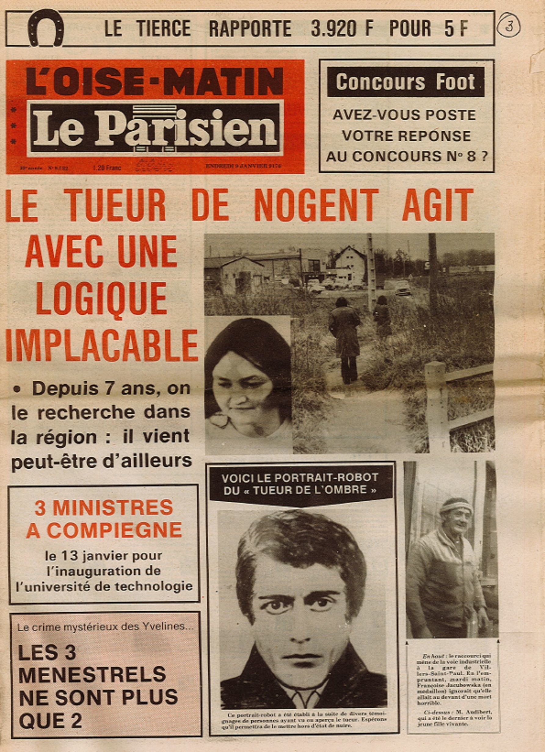 Le Tueur De L Ombre 1969 40 ans après, l'ombre du «Tueur fou à la carabine» plane encore sur l'Oise  - Le Parisien