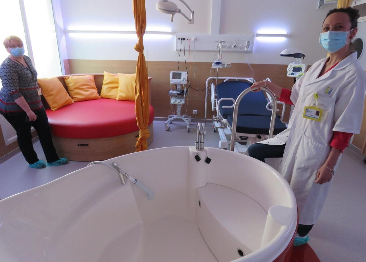 L'hôpital d'Antibes équipe sa maternité d'une salle nature pour