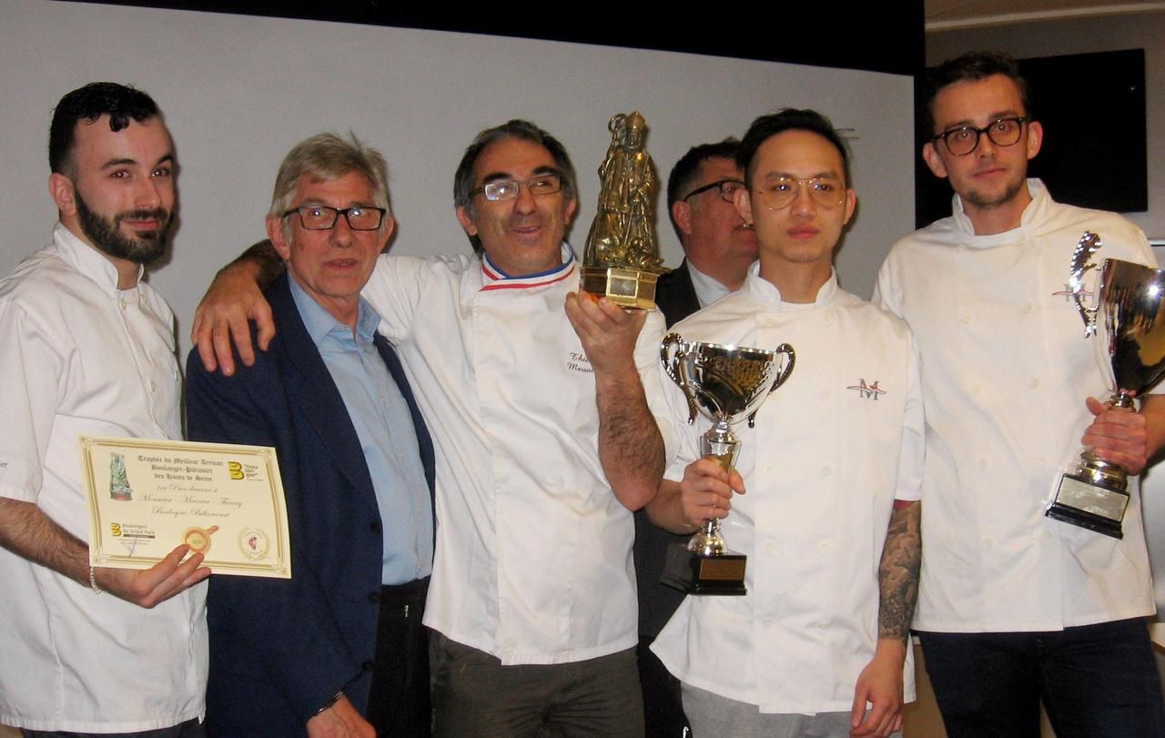 <b></b> Nanterre, lundi 30 octobre. La chambre des métiers et de l’artisanat à Nanterre, a remis, lundi 30 octobre, Thierry Meunier, le premier prix au concours du meilleur artisan boulanger du département. 