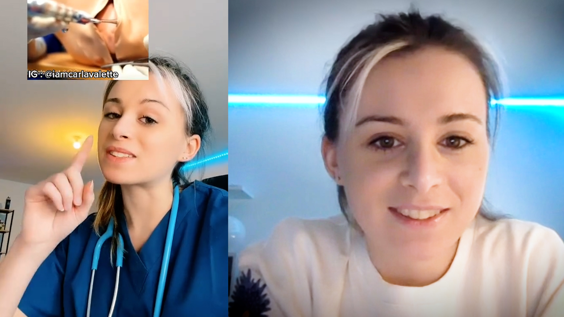 -Carla Valette, l'étudiante en médecine qui cartonne sur TikTok