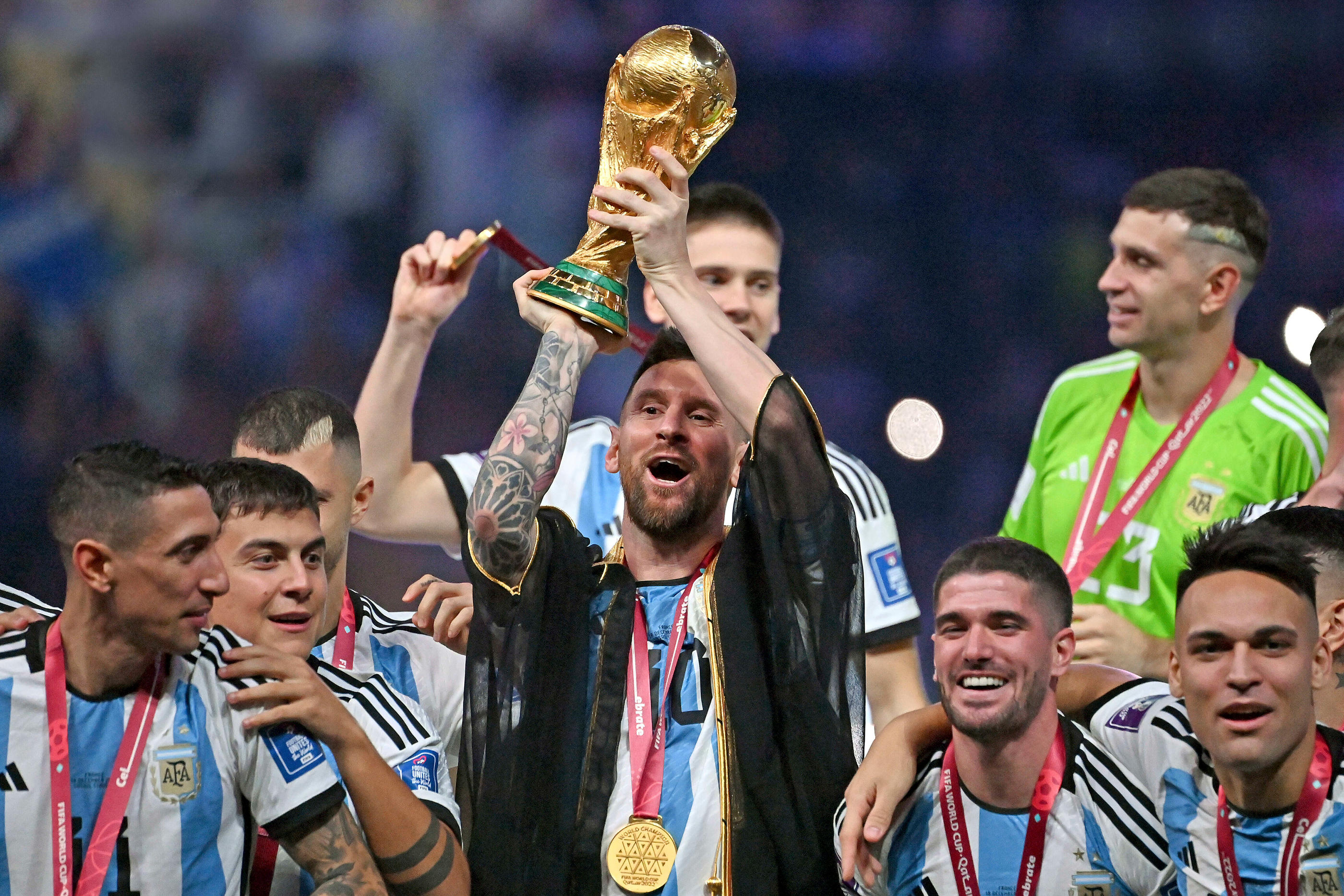 L'Argentine, championne du monde 2022, jouera son premier match du Mondial-2030 devant son public. (Icon sport)