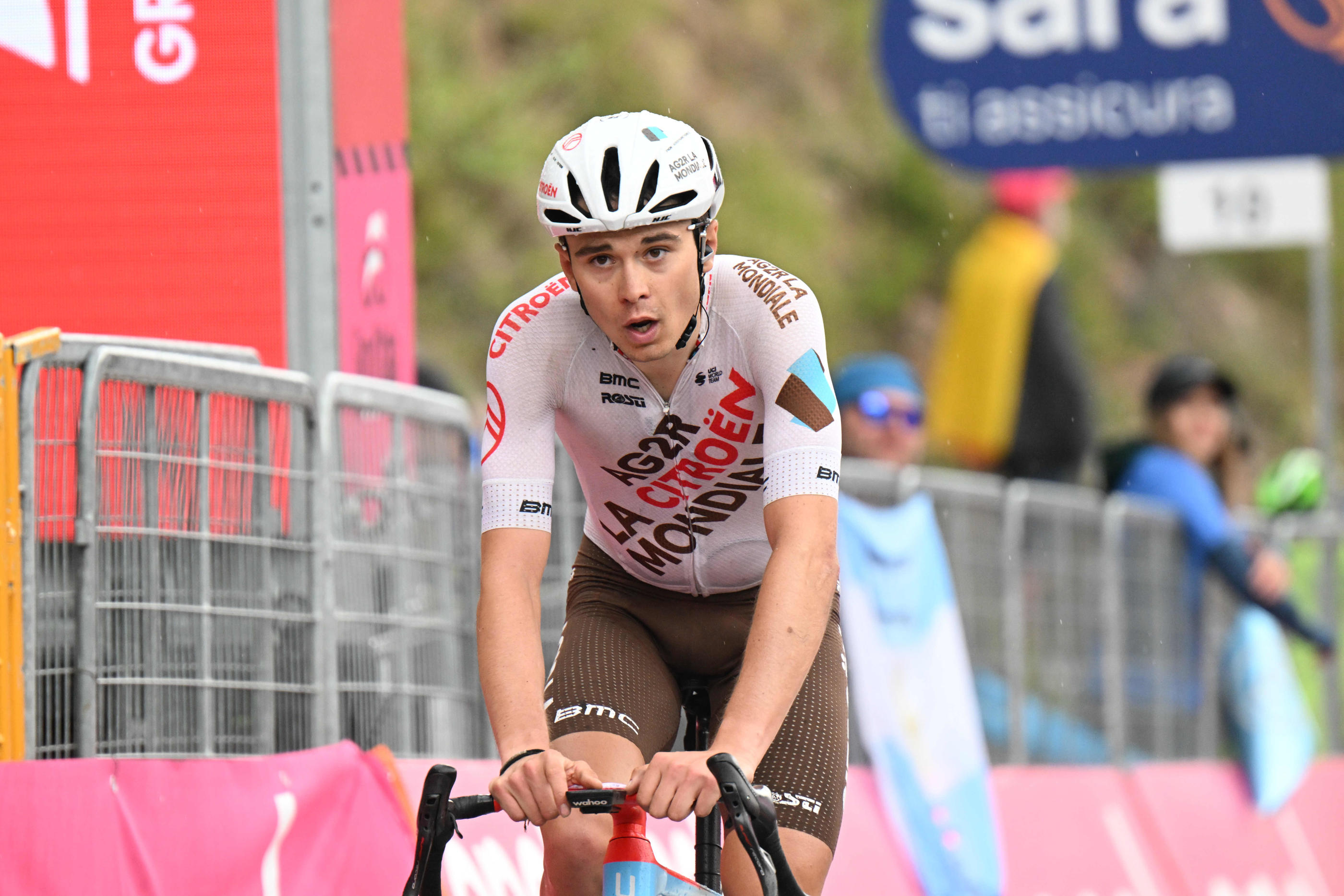 Alex Baudin a été contrôlé positif au Tramadol lors du Giro. Photo by Icon sport