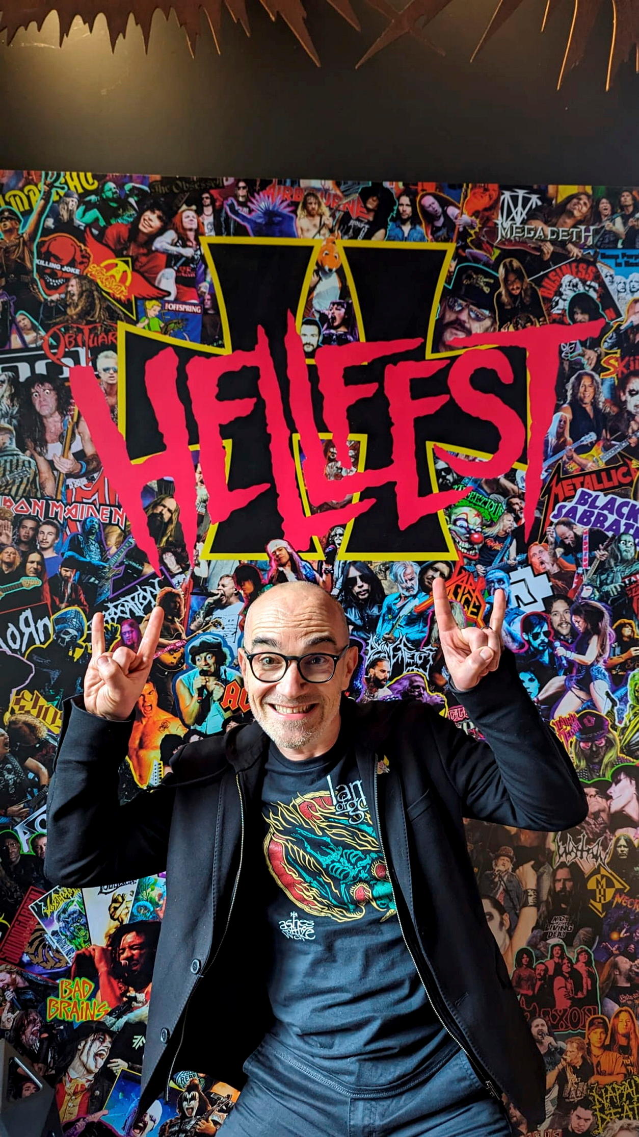 Clisson (Loire-Atlantique), le 3 avril. Tête d'affiche de cette première édition du Hellfest Kids, Aldebert y présentera son show « Enfantillages 666 ». DR