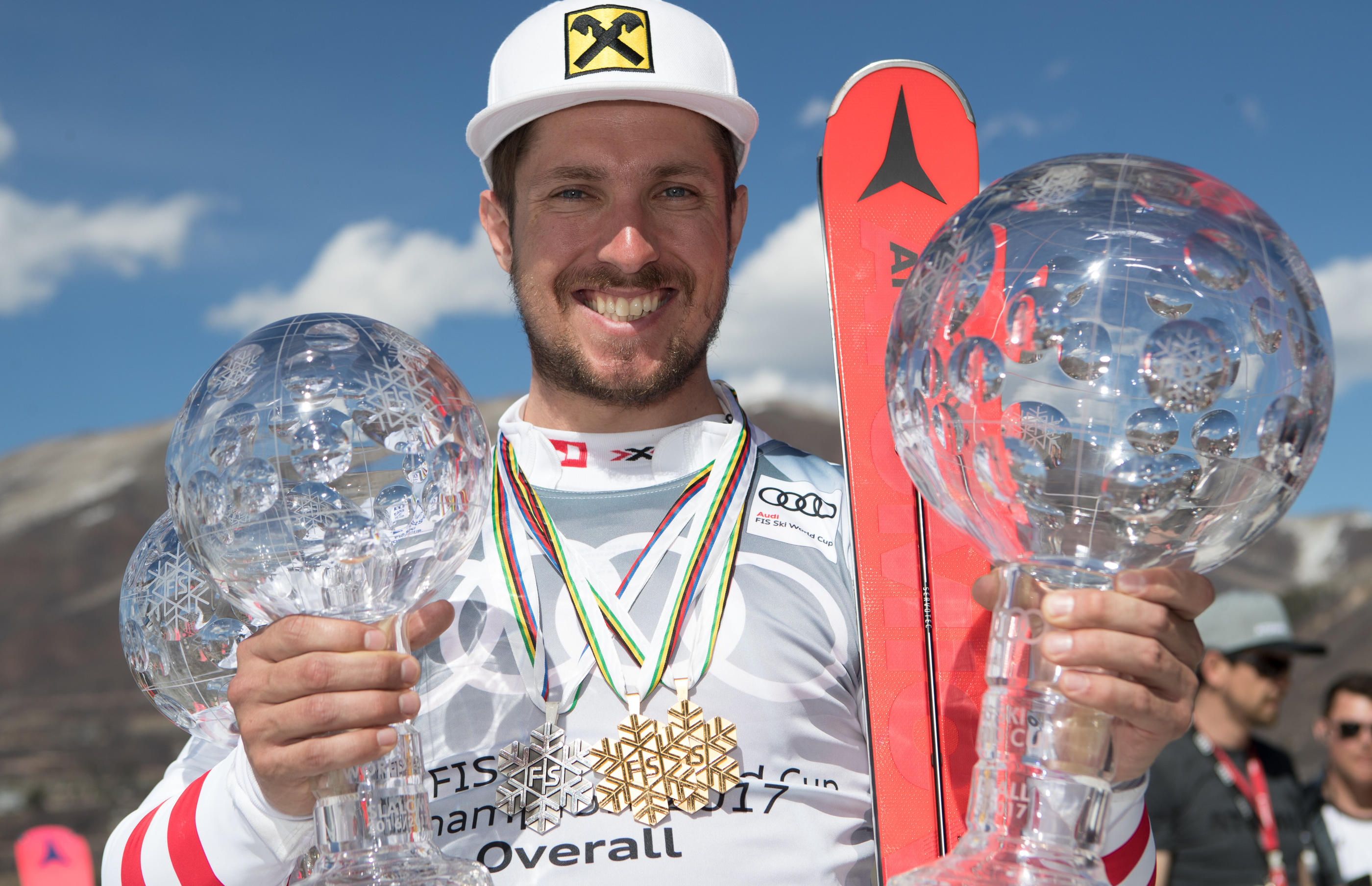 Marcel Hirscher (ici en mars 2017 à Aspen) retrouvera la compétition non pas avec l'Autriche mais sous les couleurs des Pays-Bas. Icon Sport/Gepa/Andreas Pranter
