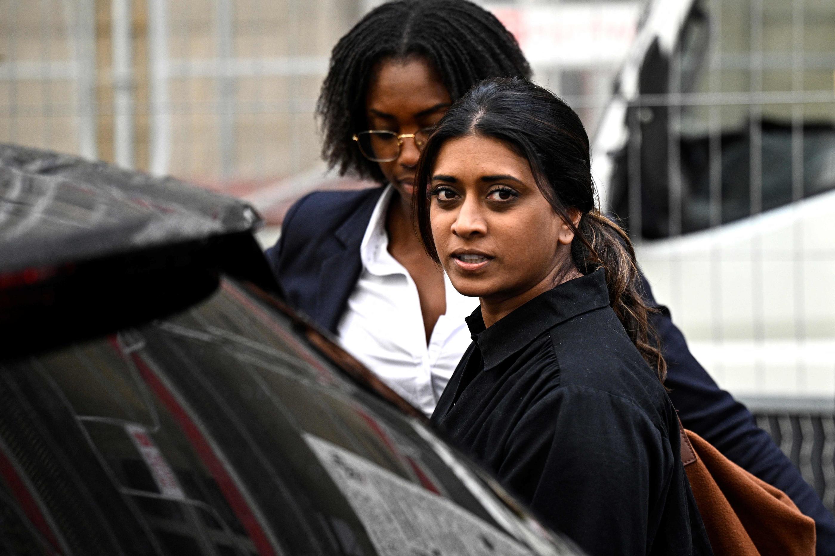 Prisca Thevenot (ici ce mardi 9 juillet à Paris), qui a été réélue députée, n’avait pas été blessée lors de l'agression, le 3 juillet, mais sa collaboratrice et un militant avaient été transportés à l’hôpital. AFP/Julien de Rosa