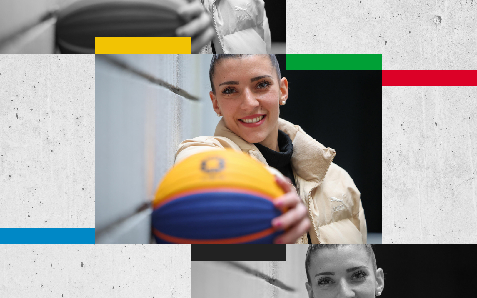 Laëtitia Guapo «rêve» d'une médaille d'or au basket 3x3 lors des prochains JO de Paris en 2024. Le Parisien-DA/Arnaud Journois