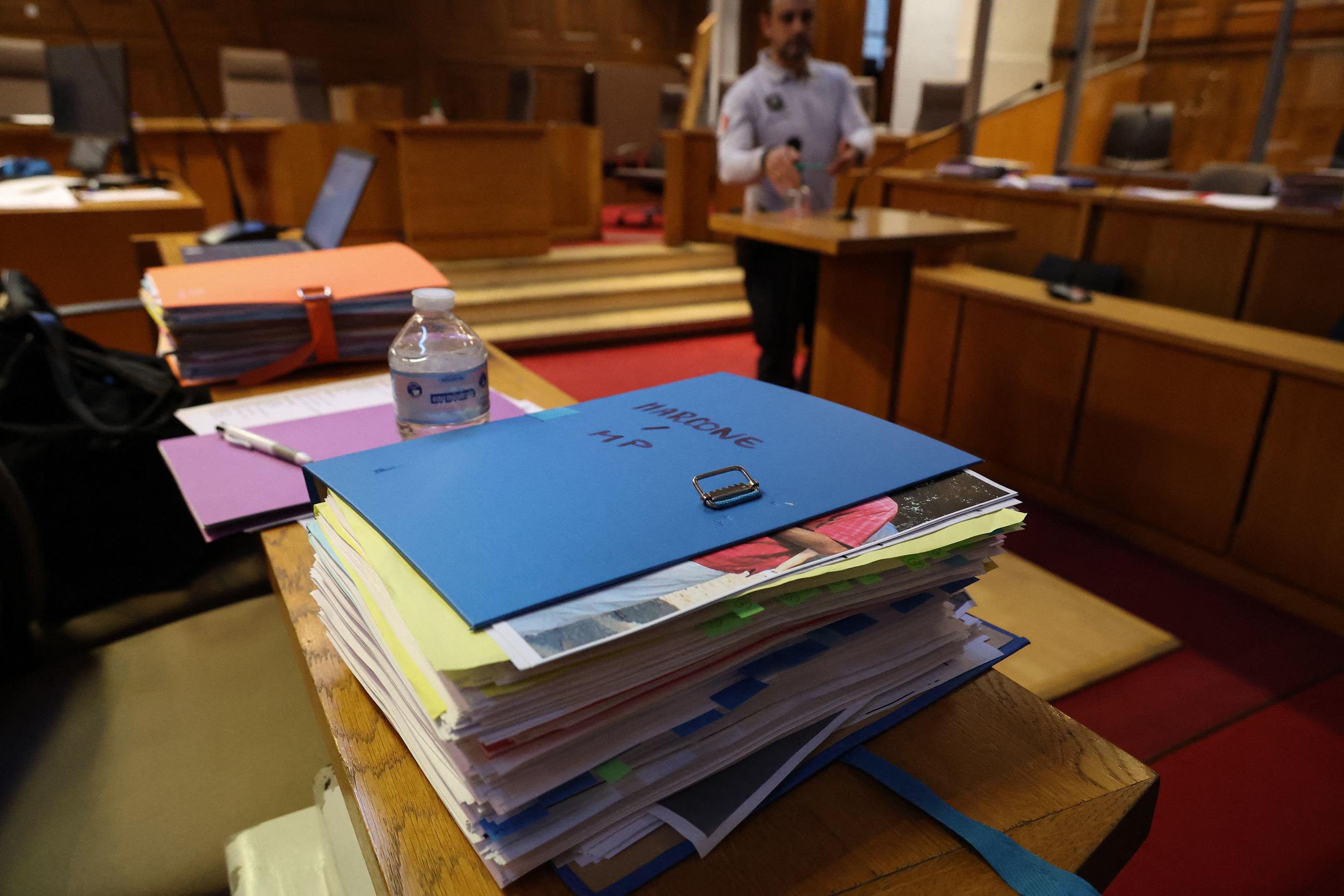 Le procès de Valentin Marcone, jugé pour avoir tué son patron Luc Teissonnière, 54 ans, et son collègue Martial Guérin, 32 ans, s'est ouvert ce mercredi devant les assises du Gard. AFP/Pascal Guyot