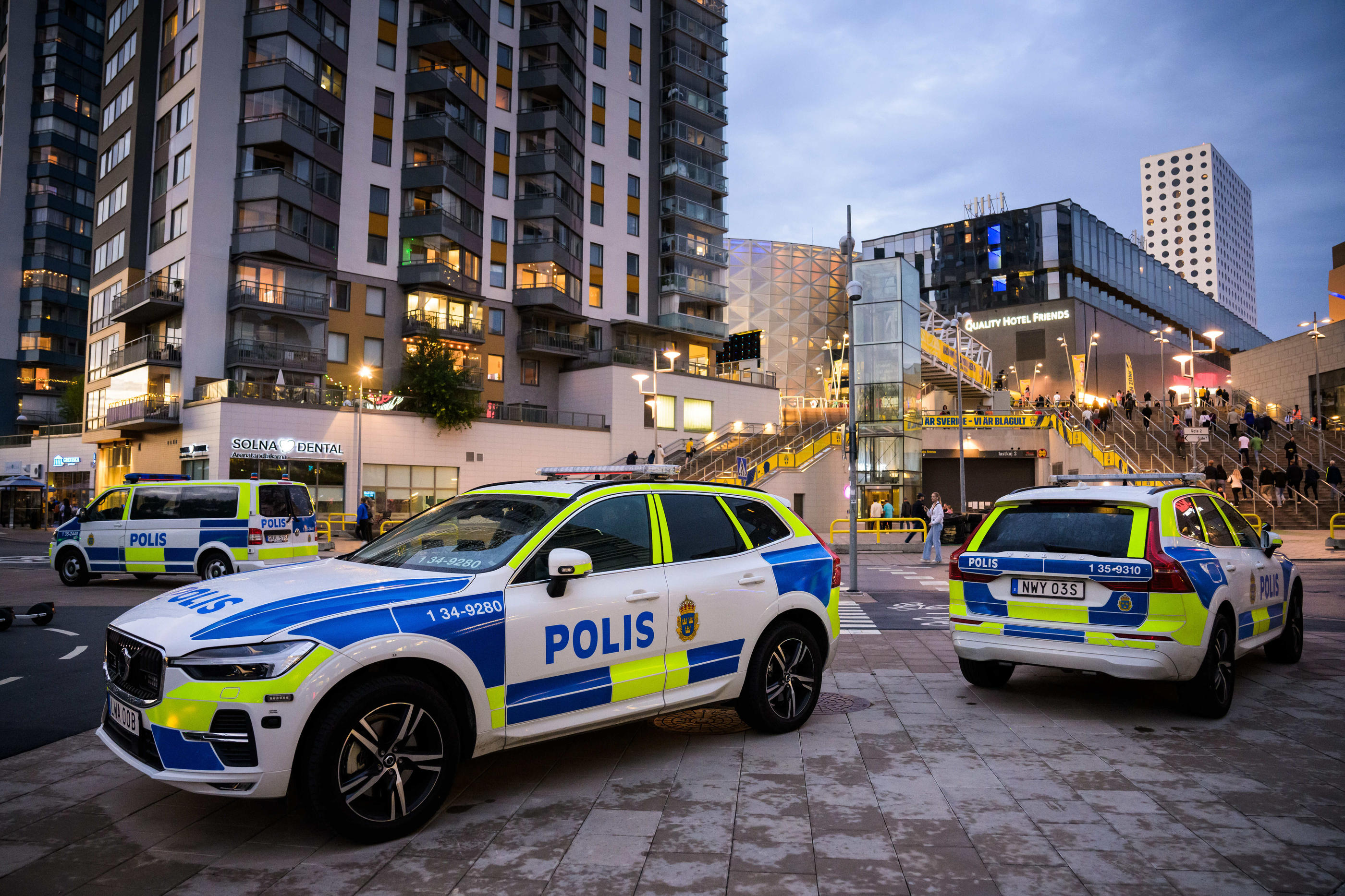 Un homme a été arrêté à Västerås, à l’ouest de Stockholm, après avoir attaqué trois femmes âgées de 65 à 80 ans. Icon Sport / Joel Marklund