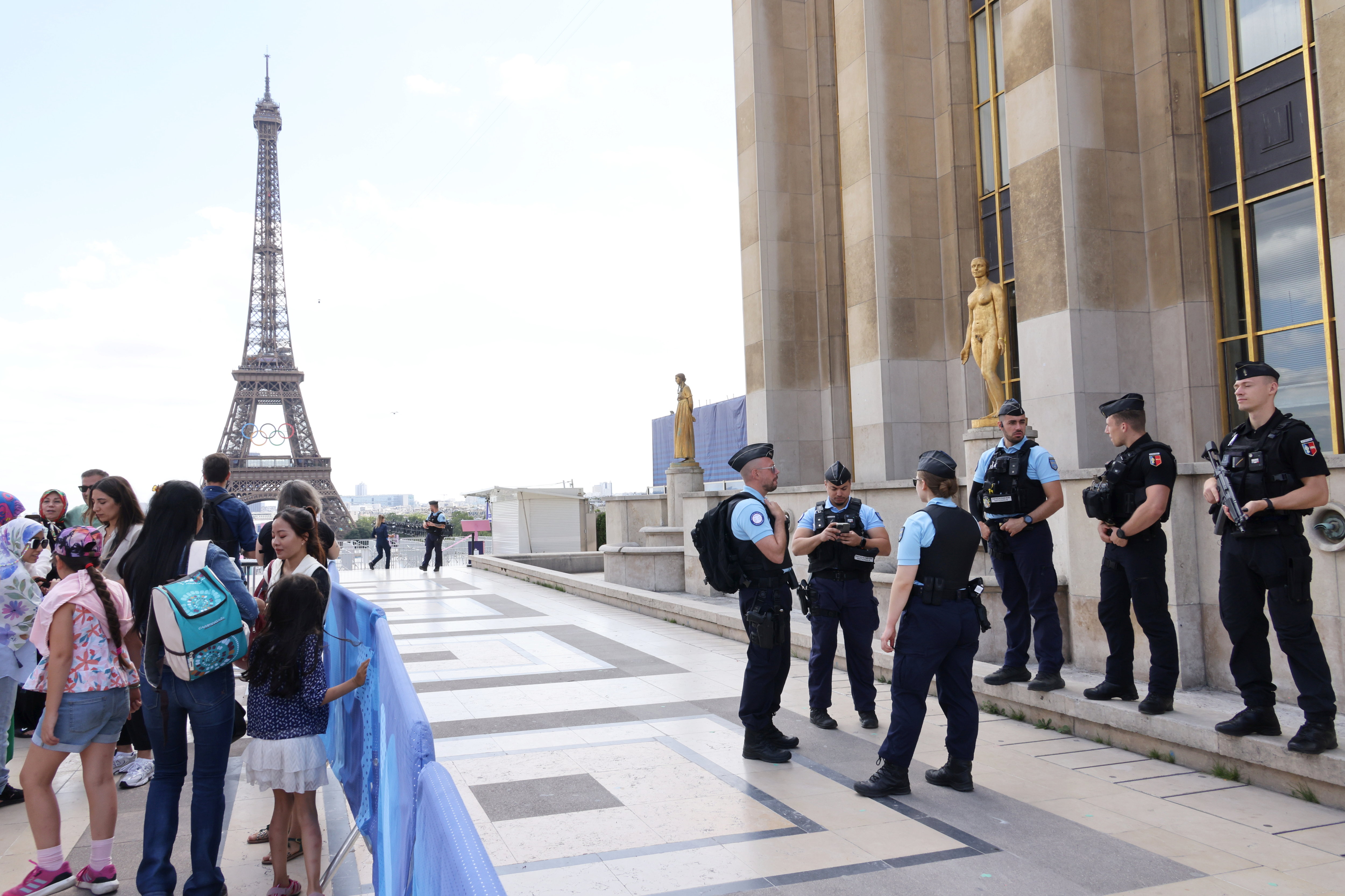 Les effectifs des forces de l'ordre venus de province en renfort à Paris peuvent désormais s'échanger conseils pratiques et bonnes adresses sur un site dédié (Illustration). LP/Delphine Goldsztejn