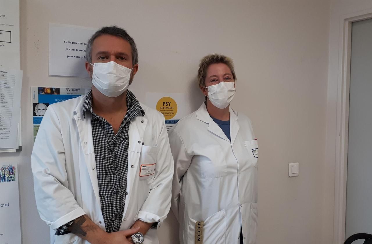 <b></b> Le Dr Liova Yon pilote ce dispositif et Karine Fauchereau coordonne l’équipe d’infirmiers répondants en première ligne du numéro.