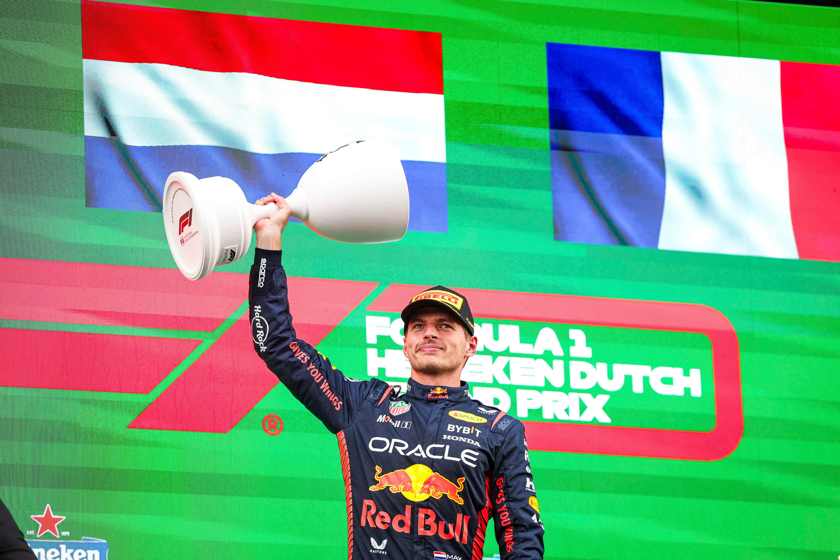 Depuis le retour au calendrier de la F1 en 2021 du circuit de Zandvoort, Max Verstappen (ici en 2023) a remporté tous les Grands Prix disputés ici. PictureAlliance/Icon Sport