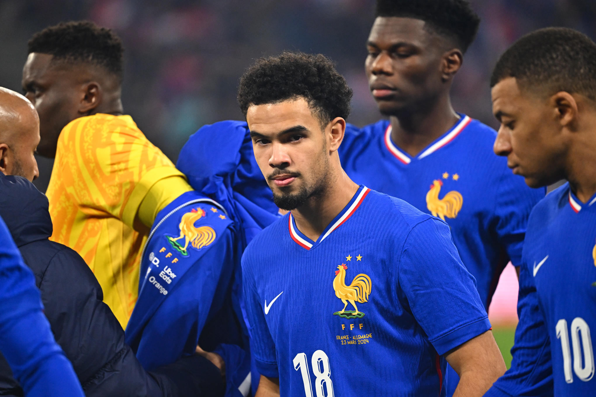 Warren Zaïre-Emery et Kylian Mbappé seront à la disposition des Bleus dès le 29 mai. (Photo by Anthony Dibon/Icon Sport) - Photo by Icon Sport