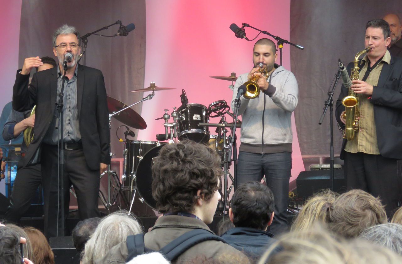 Archives. La 6e édition du festival m’IMPROvise, un événement créé en 2016 par le trompettiste d’Étampes Ibrahim Maalouf (au centre), débute ce vendredi à l’ïle de loisirs d’Etampes.