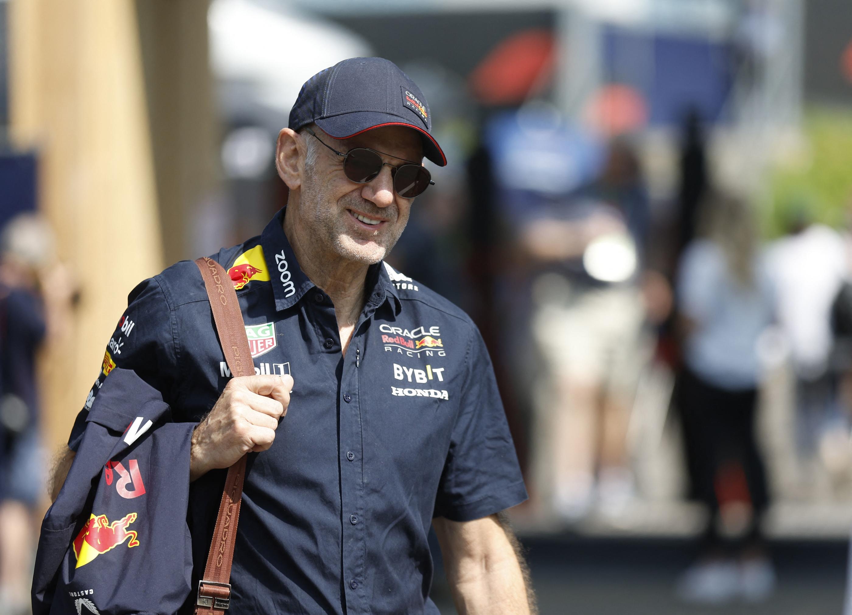 Adrian Newey était présent dans les arcanes de Red Bull depuis 19 ans. ERWIN SCHERIAU / AFP
