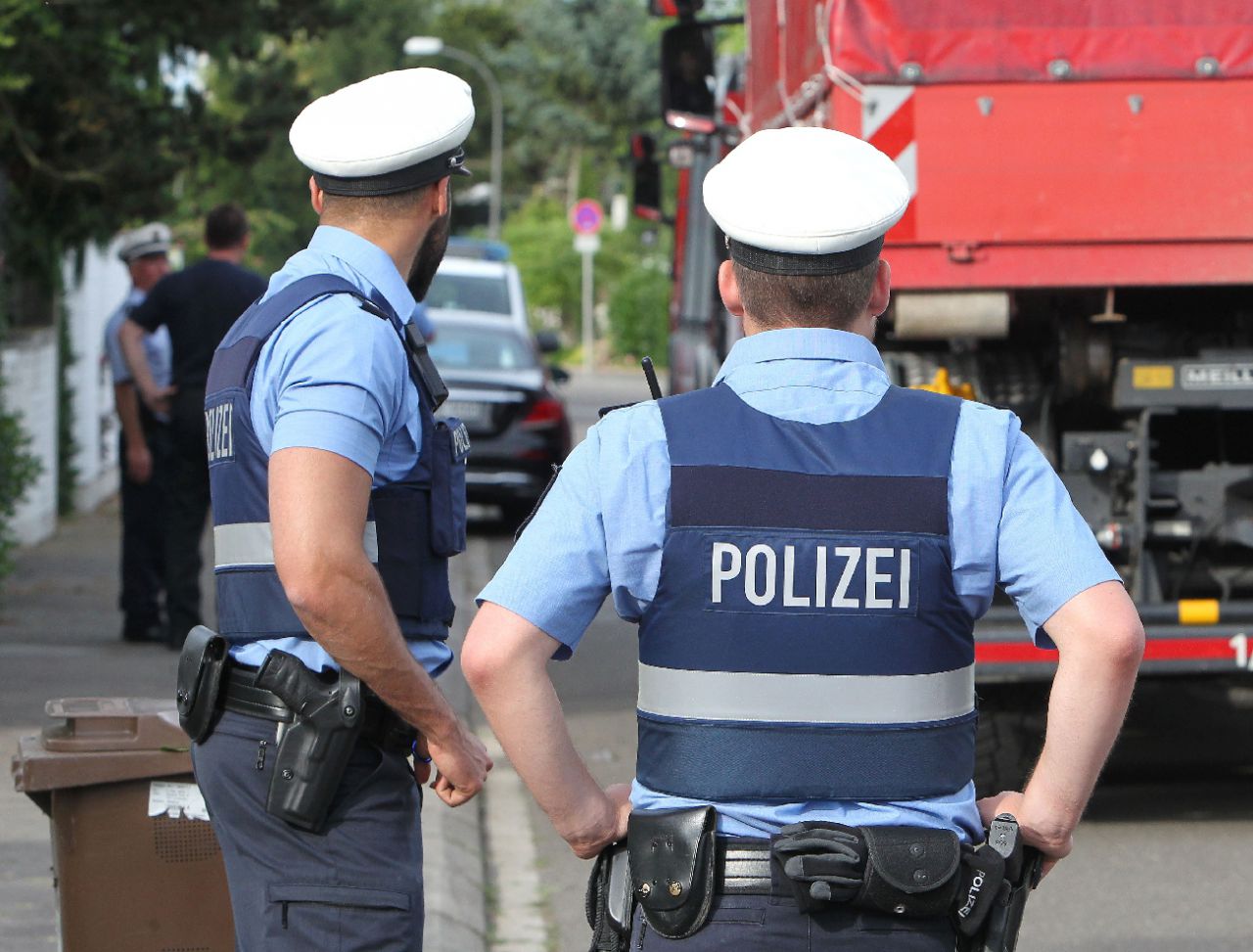 Dieter S. et Alexander J., deux espions russes présumés ont été arrêté ce mercredi en Bavière. Les deux hommes sont soupçonnés « d’avoir été actifs pour un service de renseignement étranger ». AFP/Daniel Roland