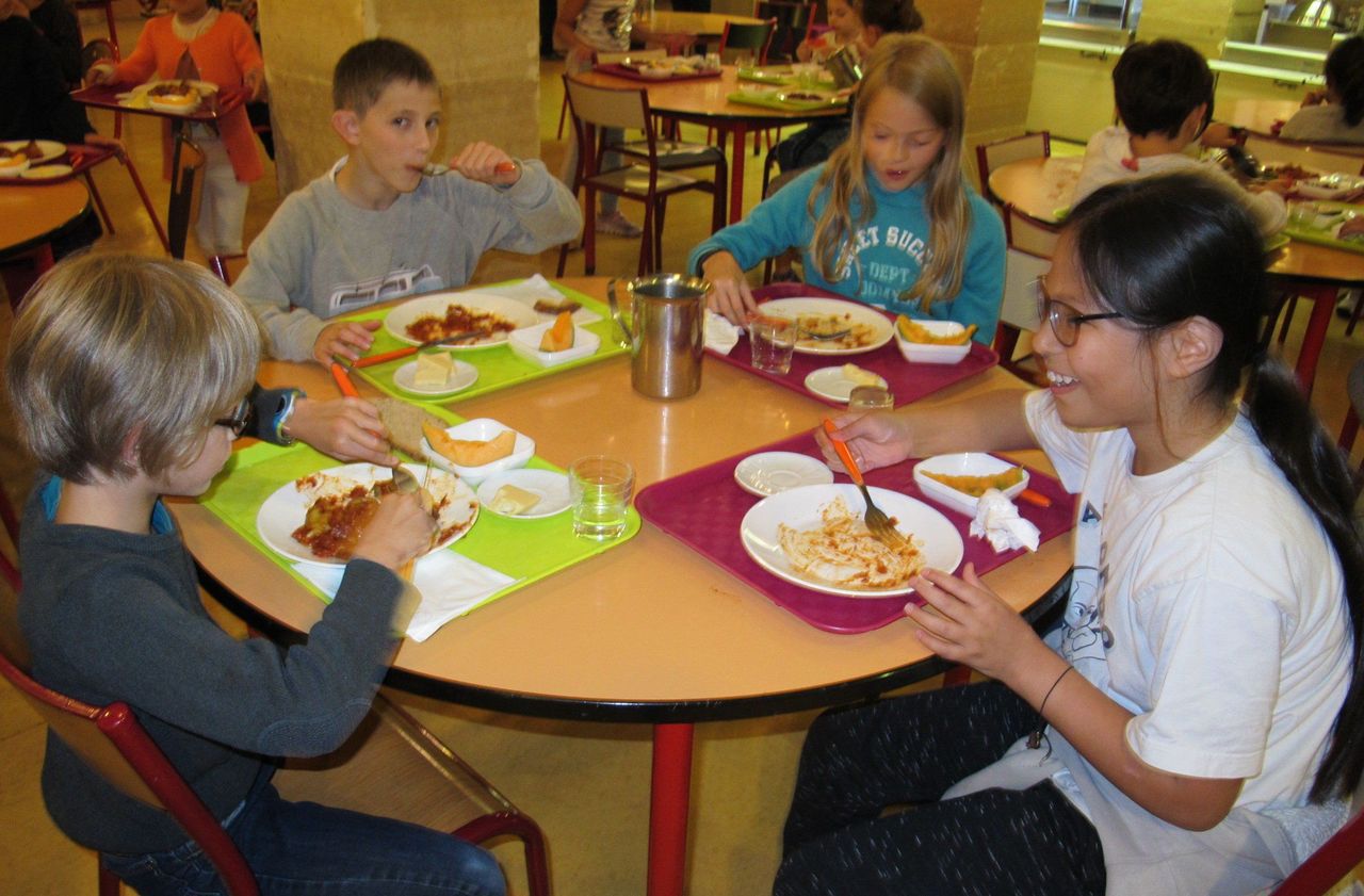 <b></b> Illustration. En 2018, les parents pourront adopter le paiement en ligne pour régler les frais de cantine de leurs enfants à Pont-Sainte-Maxence. 