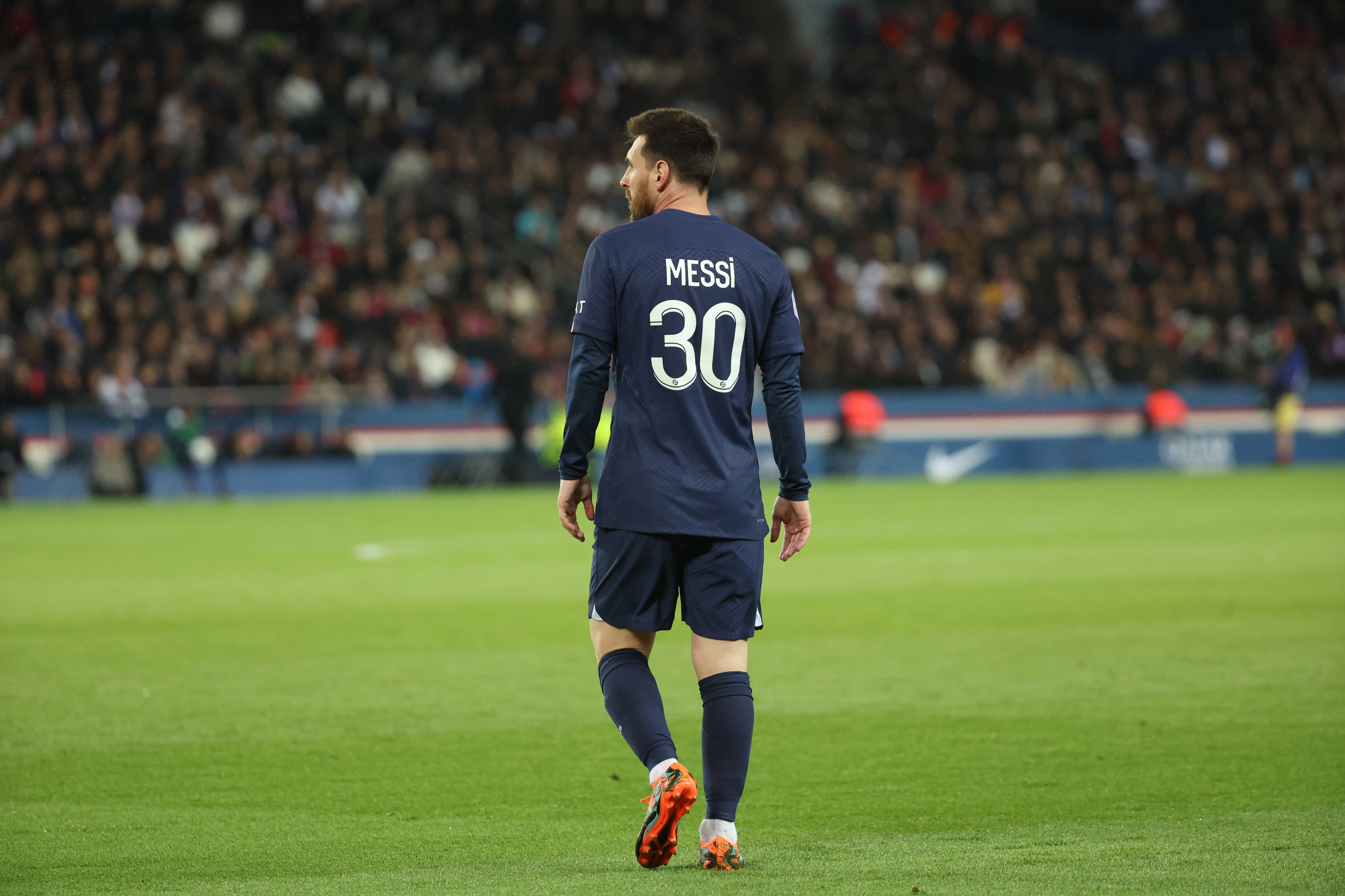 Messi manquera les deux prochaines rencontres du Paris Saint-Germain. LP/Arnaud Journois