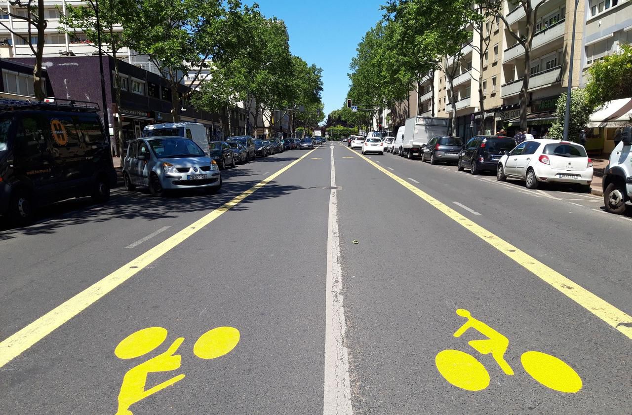 Argenteuil la piste cyclable supprimée au bout de trois jours Le Parisien