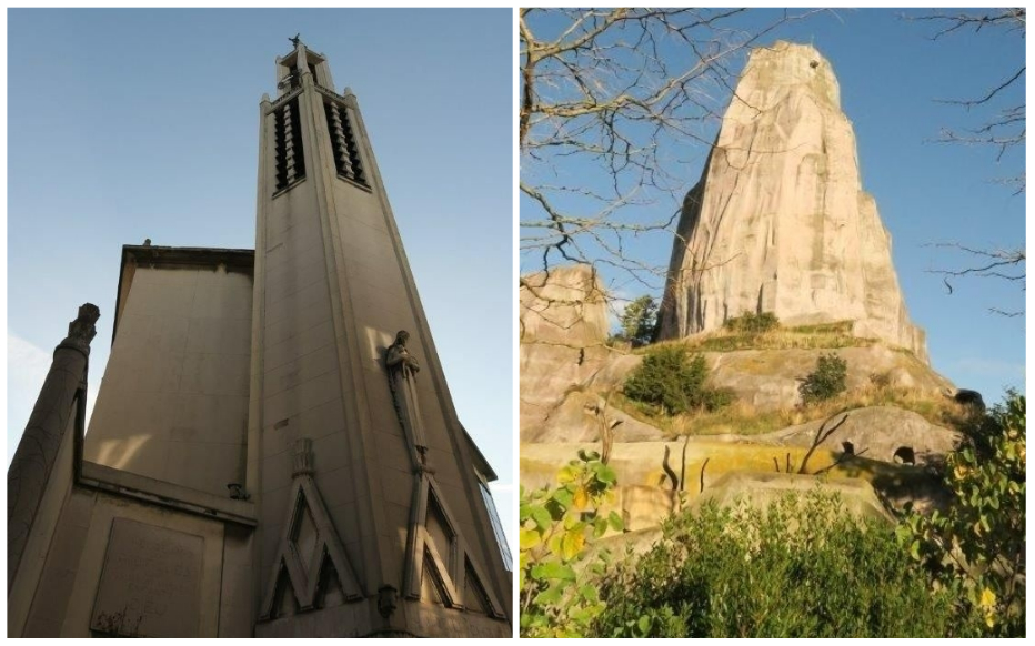 L'église de Maisons-Alfort et le rocher du zoo de Vincennes sont les deux monuments présélectionnés pour le Val-de-Marne. LP/Laure Parny