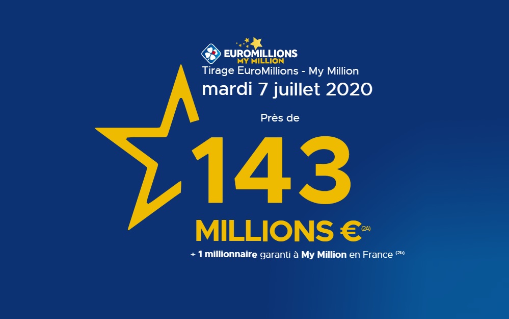 EuroMillions : Tentez Votre Chance Pour La Cagnotte De La FDJ (143 ...