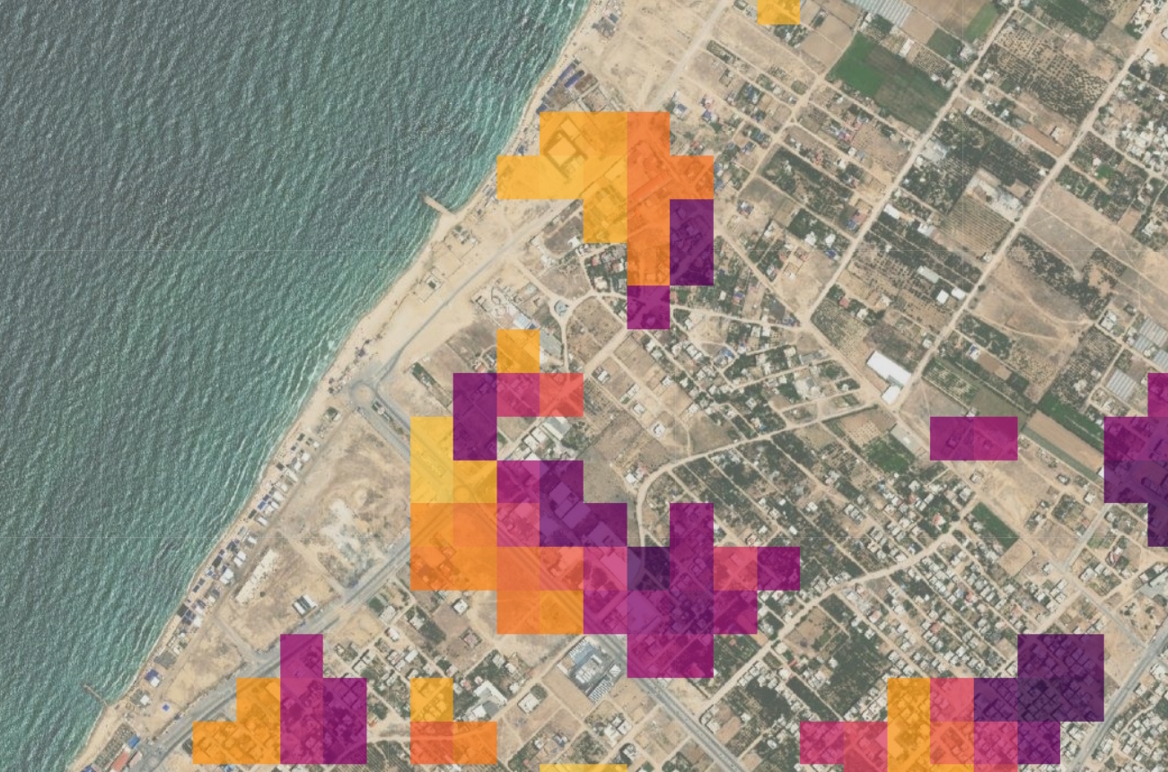 Le Parisien est en mesure de produire une carte des zones endommagées depuis le 7 octobre dernier dans l’enclave palestinienne. Cellule data/Infographie Le Parisien