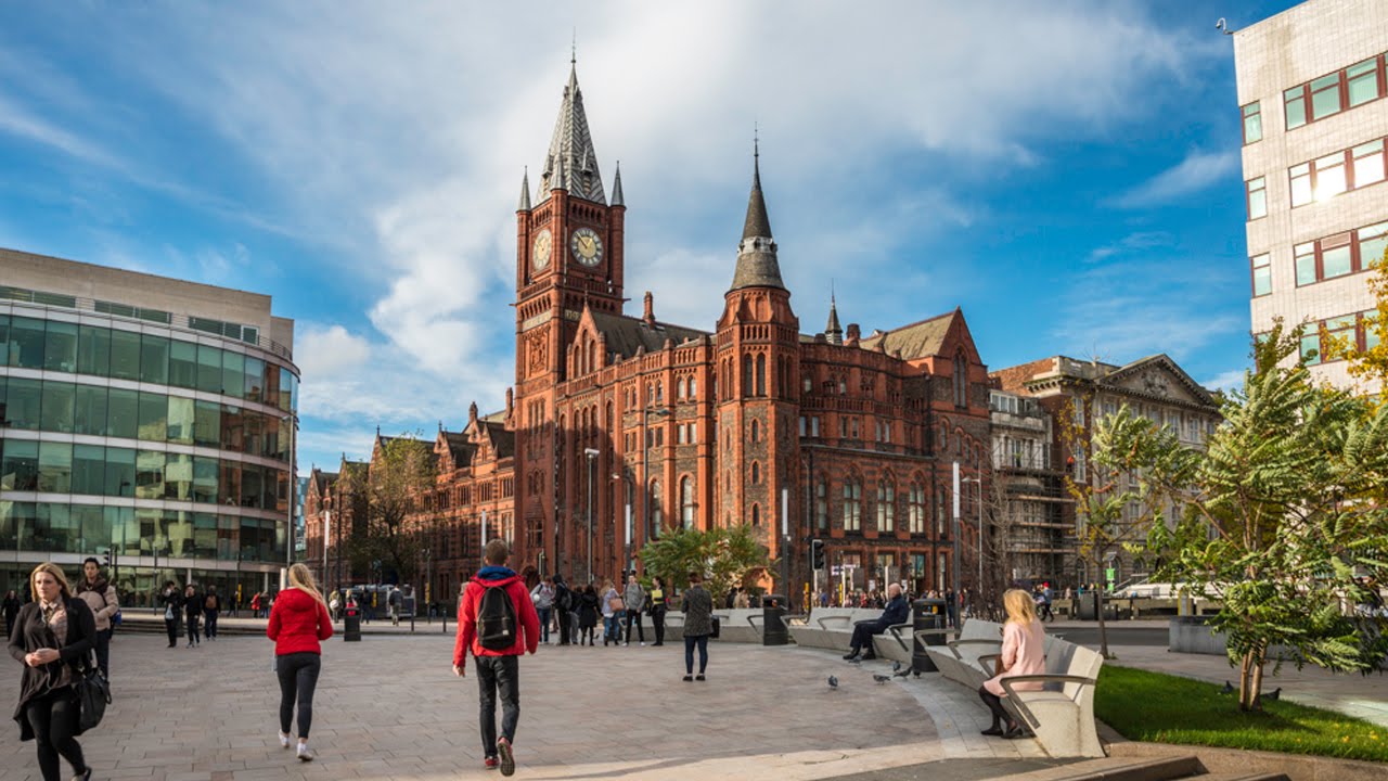 The University of Liverpool, permet tout aussi bien d'étudier l'anglais que l'University of London - avec un coût de logement et de vie bien moins cher. DR
