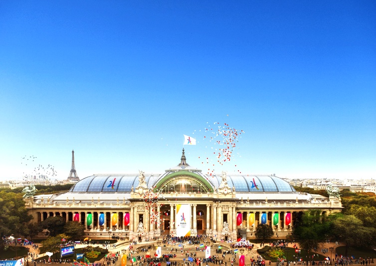 <p>Le Grand Palais accueillera l'escrime et le taekwondo.</p>