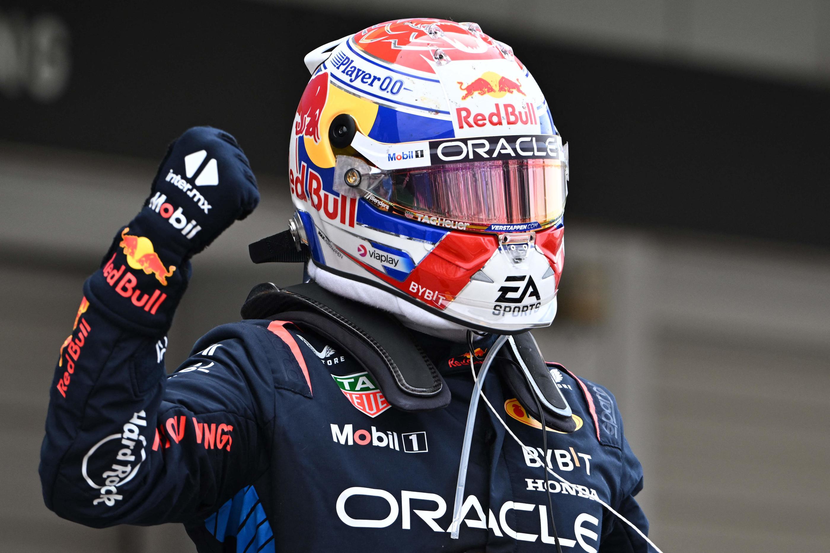 Max Verstappen a remporté sa troisième course de la saison ce dimanche à Suzuka (Japon). Philip FONG / AFP