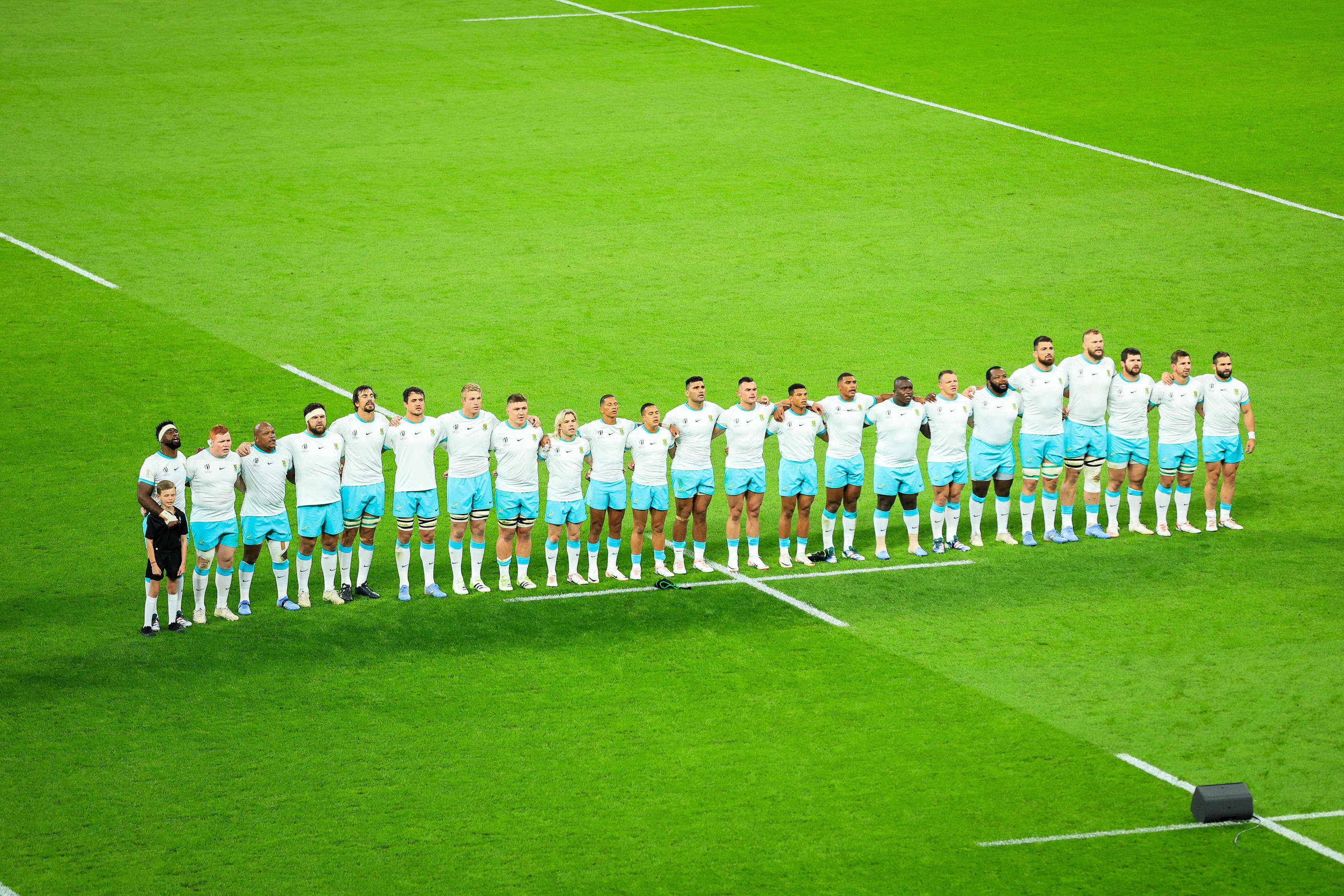 L'Afrique du Sud doit battre les Bleus pour espérer défendre son titre. Photo Icon sport