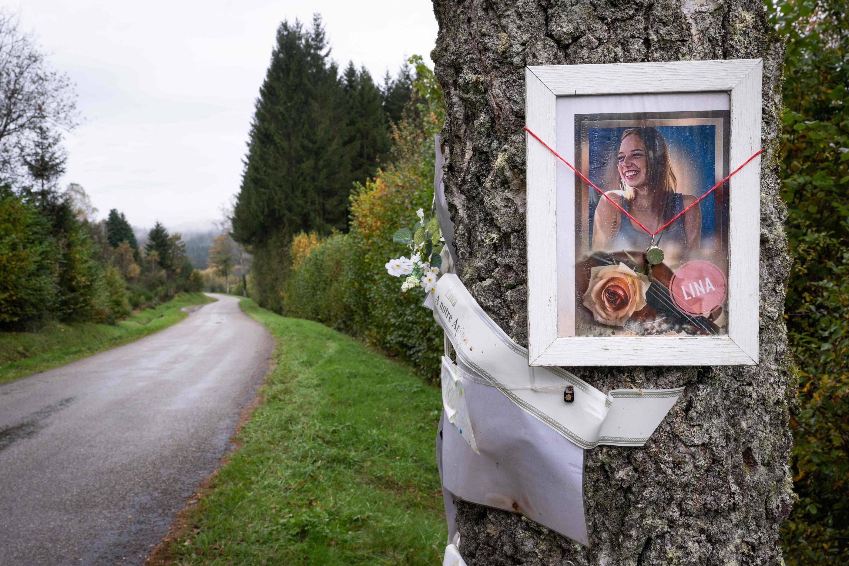 Le 16 octobre, Lina a été retrouvée à Sermoise-sur-Loire (Nièvre), dans une zone boisée et isolée, à plus de 400 km du lieu où elle s’était volatilisée le 23 septembre 2023. AFP/Sébastien Bozon