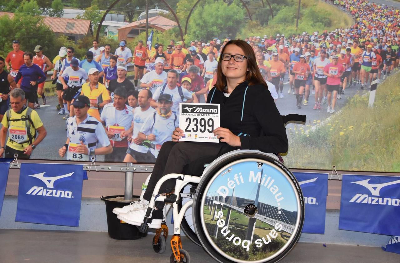 <b></b> Habitante d’Us dans le Vexin, Solène Sache est devenue la plus jeune participante à finir un marathon en France. 