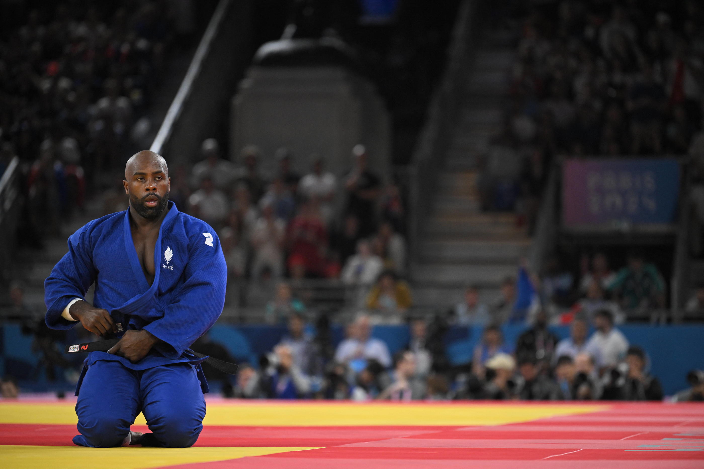 Teddy Riner se projette déjà aux Jeux olympiques de Los Angeles en 2028. Eliot Blondet/AbacaPress